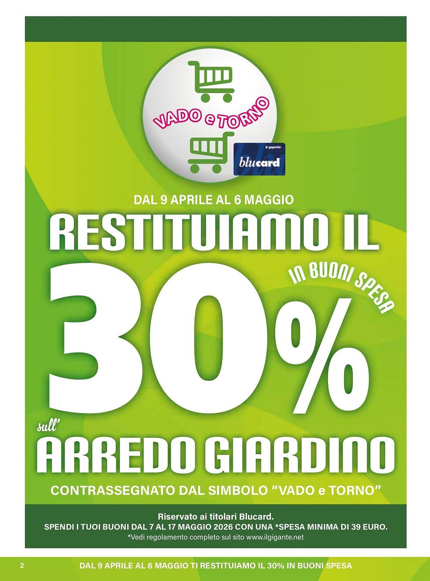 Volantino Il Gigante (2026-04-09 - 2026-05-06)