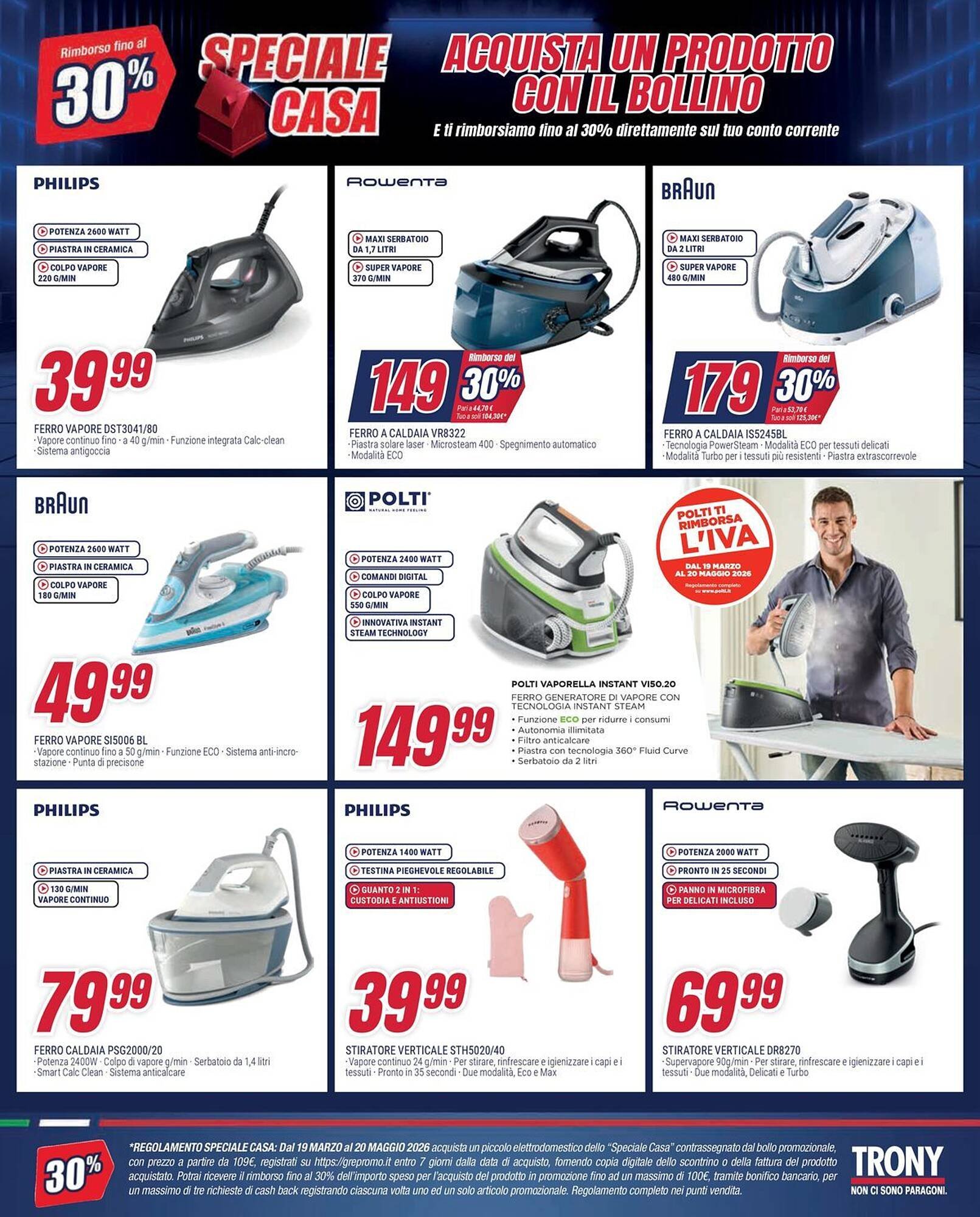 Volantino Trony (2026-03-19 - 2026-04-01)