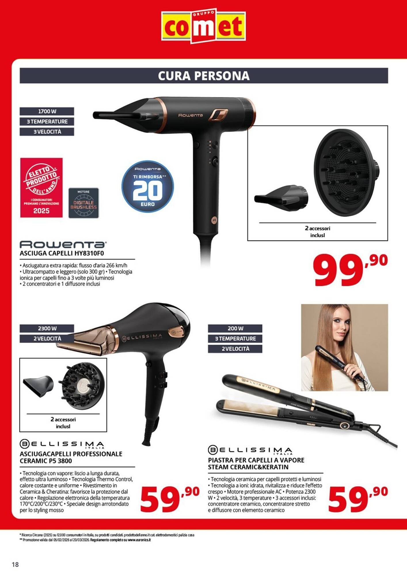 Volantino Comet (2026-02-03 - 2026-02-14)