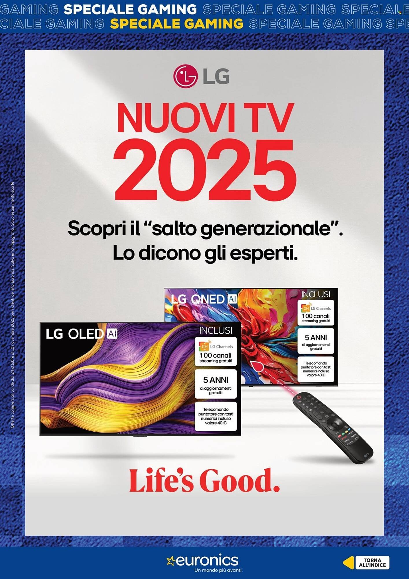 Volantino Euronics (2025-10-24 - 2025-11-10)