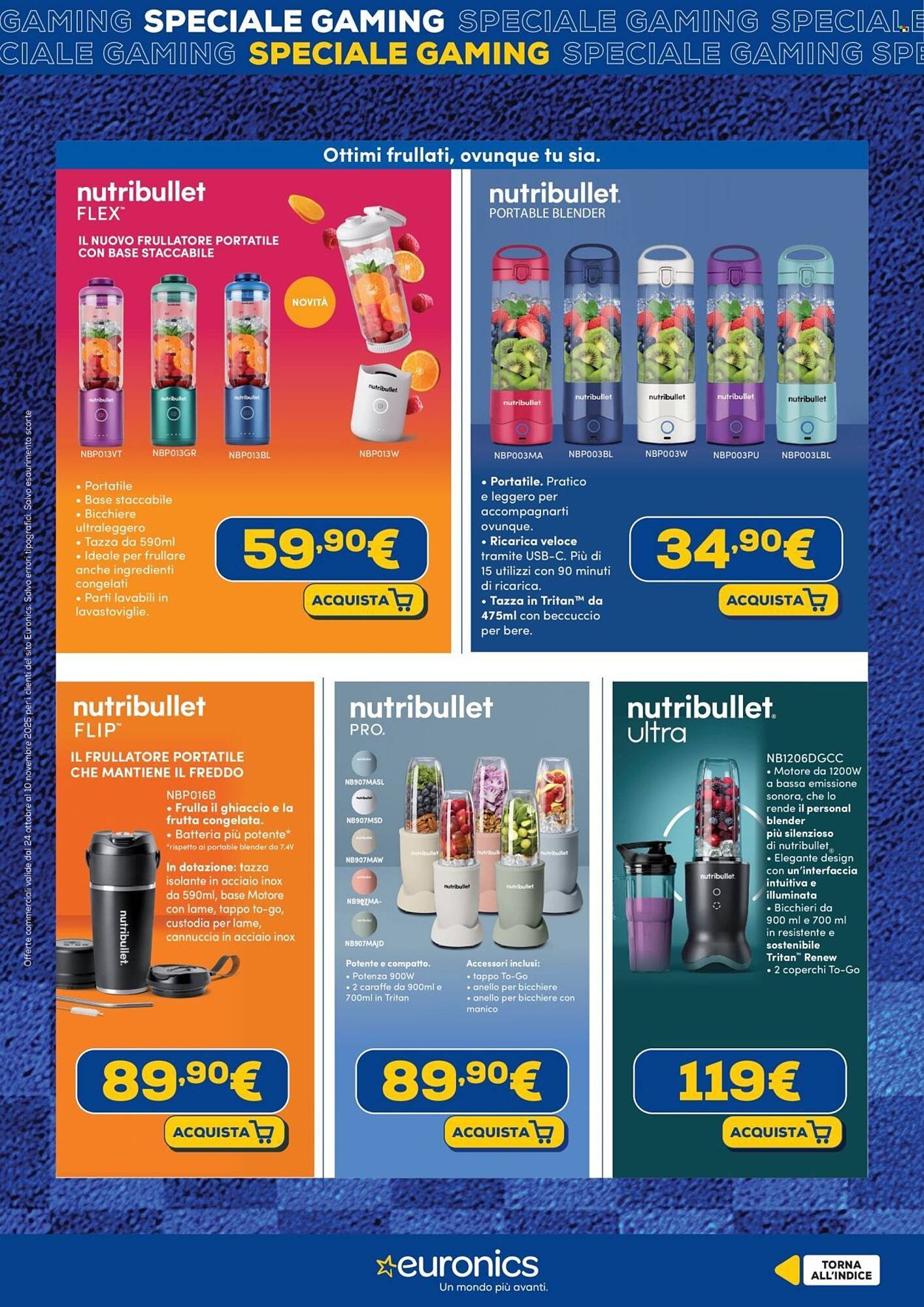 Volantino Euronics (2025-10-24 - 2025-11-10)