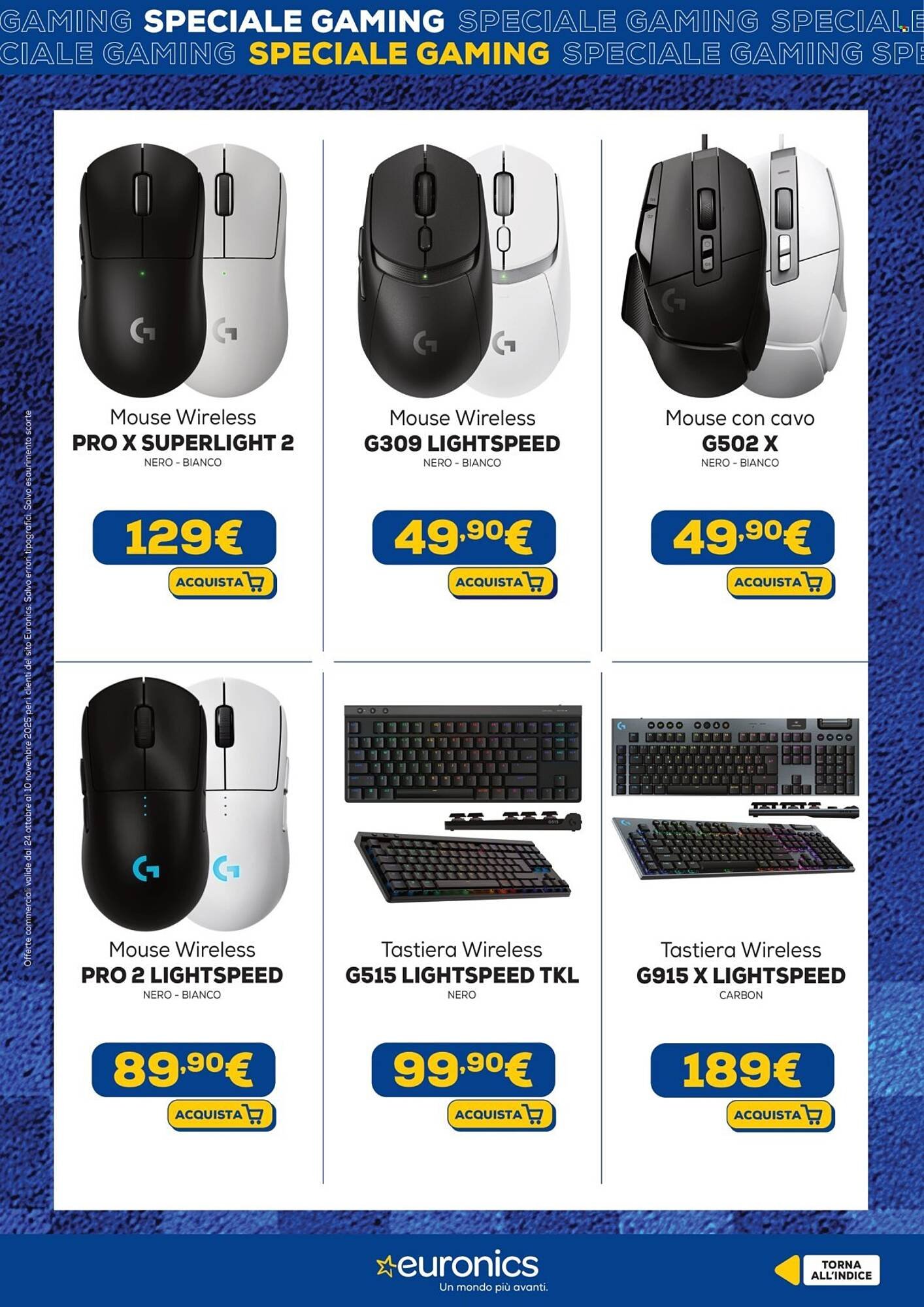 Volantino Euronics (2025-10-24 - 2025-11-10)