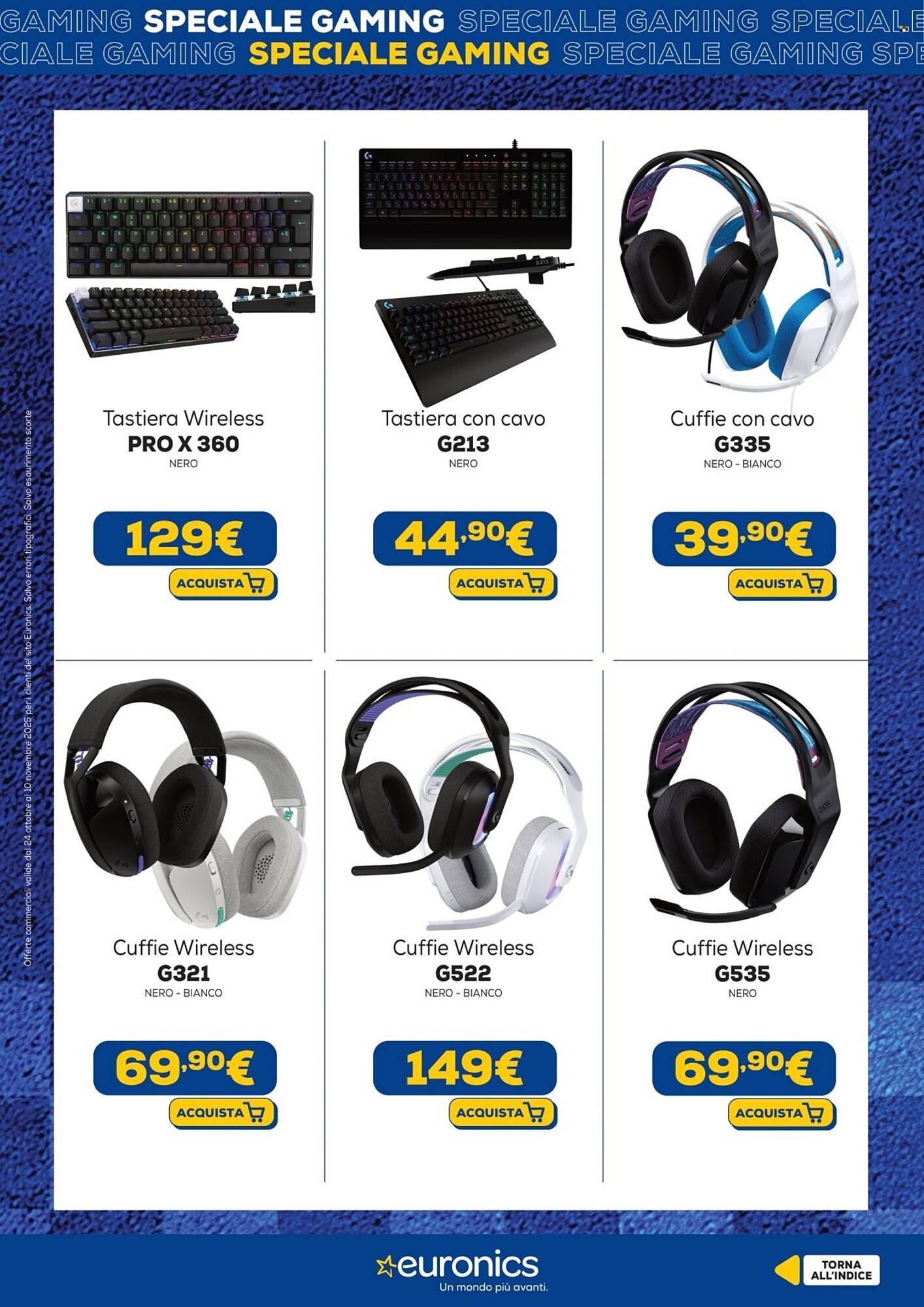 Volantino Euronics (2025-10-24 - 2025-11-10)