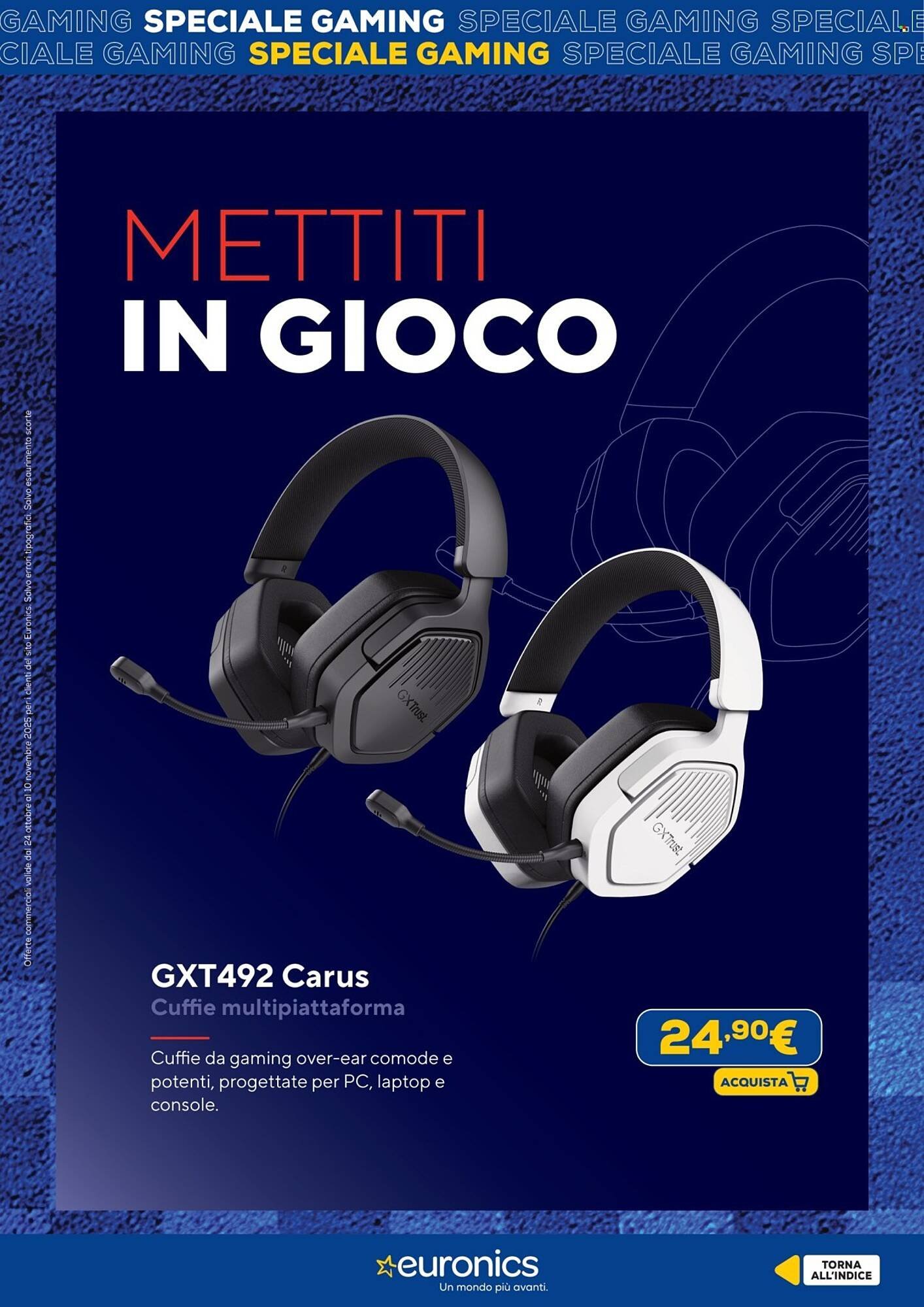 Volantino Euronics (2025-10-24 - 2025-11-10)