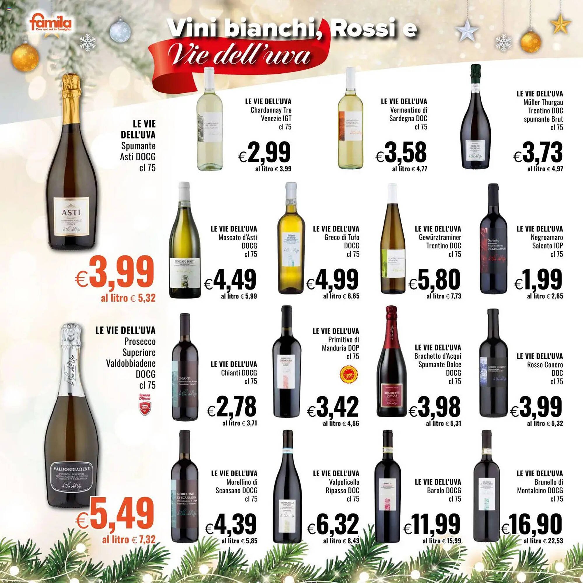 Volantino Famila (2025-12-11 - 2025-12-24)