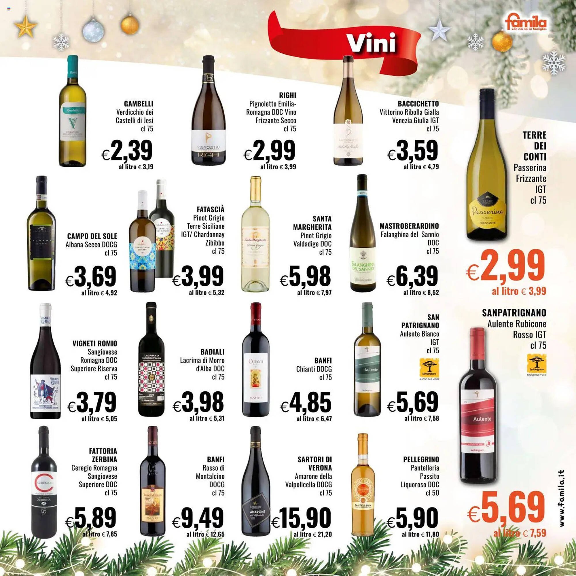 Volantino Famila (2025-12-11 - 2025-12-24)