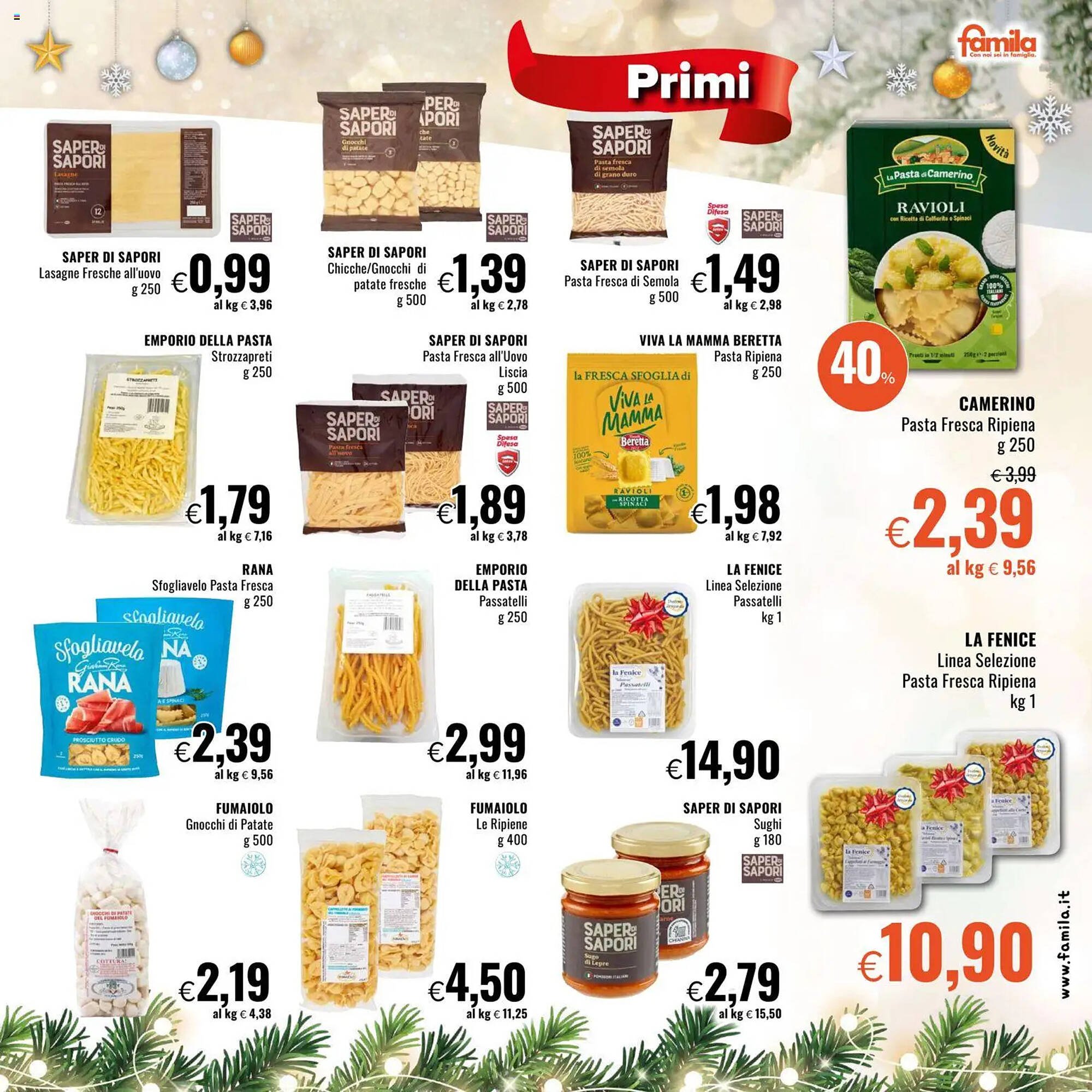 Volantino Famila (2025-12-11 - 2025-12-24)