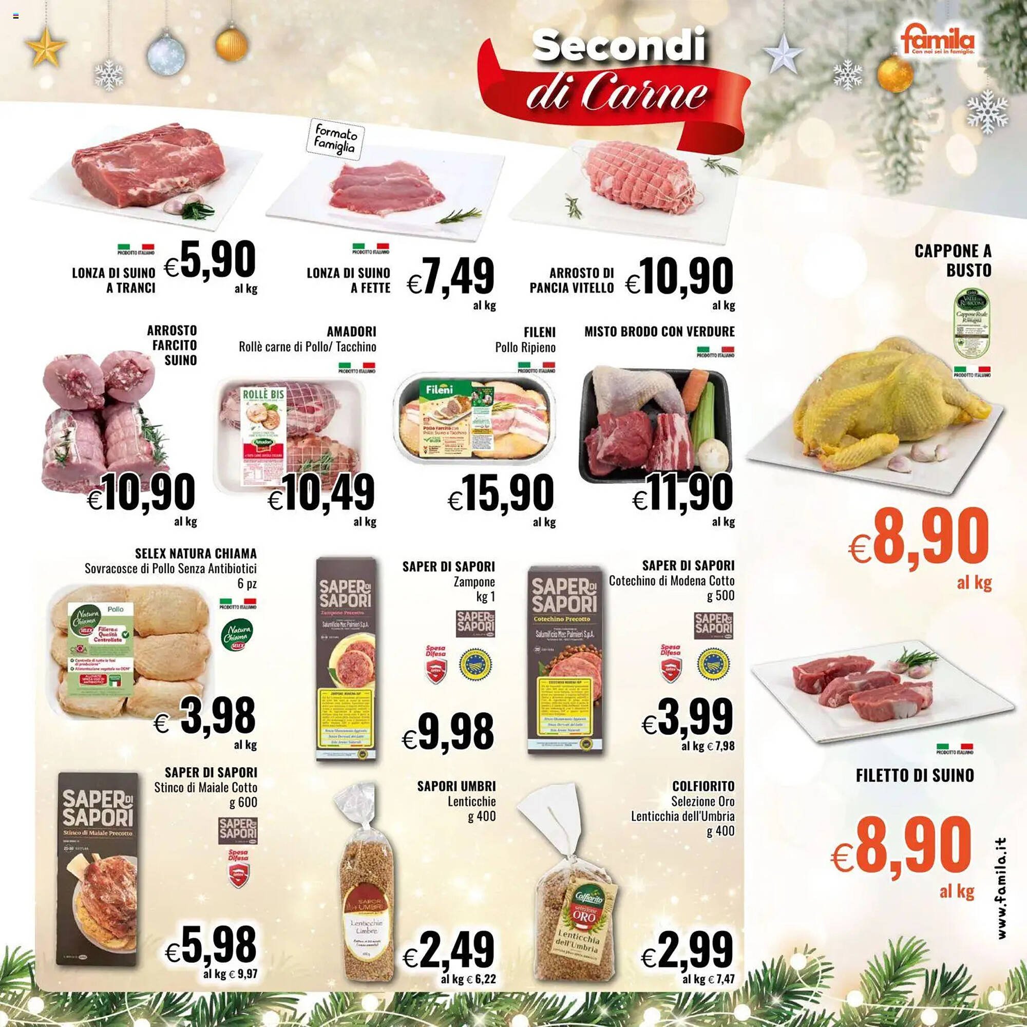 Volantino Famila (2025-12-11 - 2025-12-24)