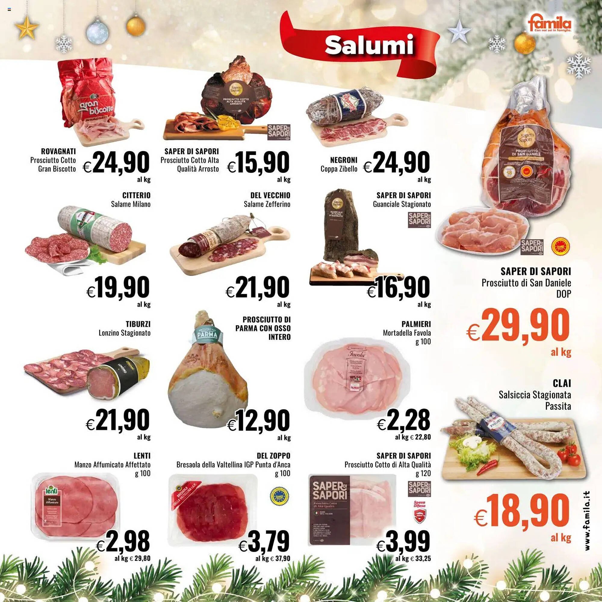 Volantino Famila (2025-12-11 - 2025-12-24)