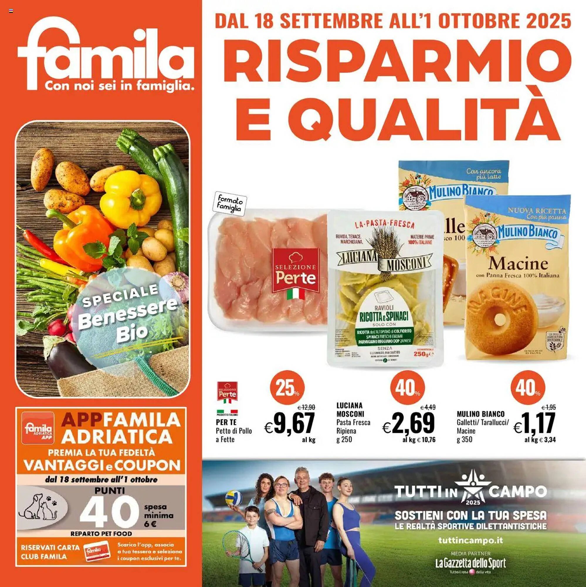 Volantino Famila (2025-09-18 - 2025-10-01)