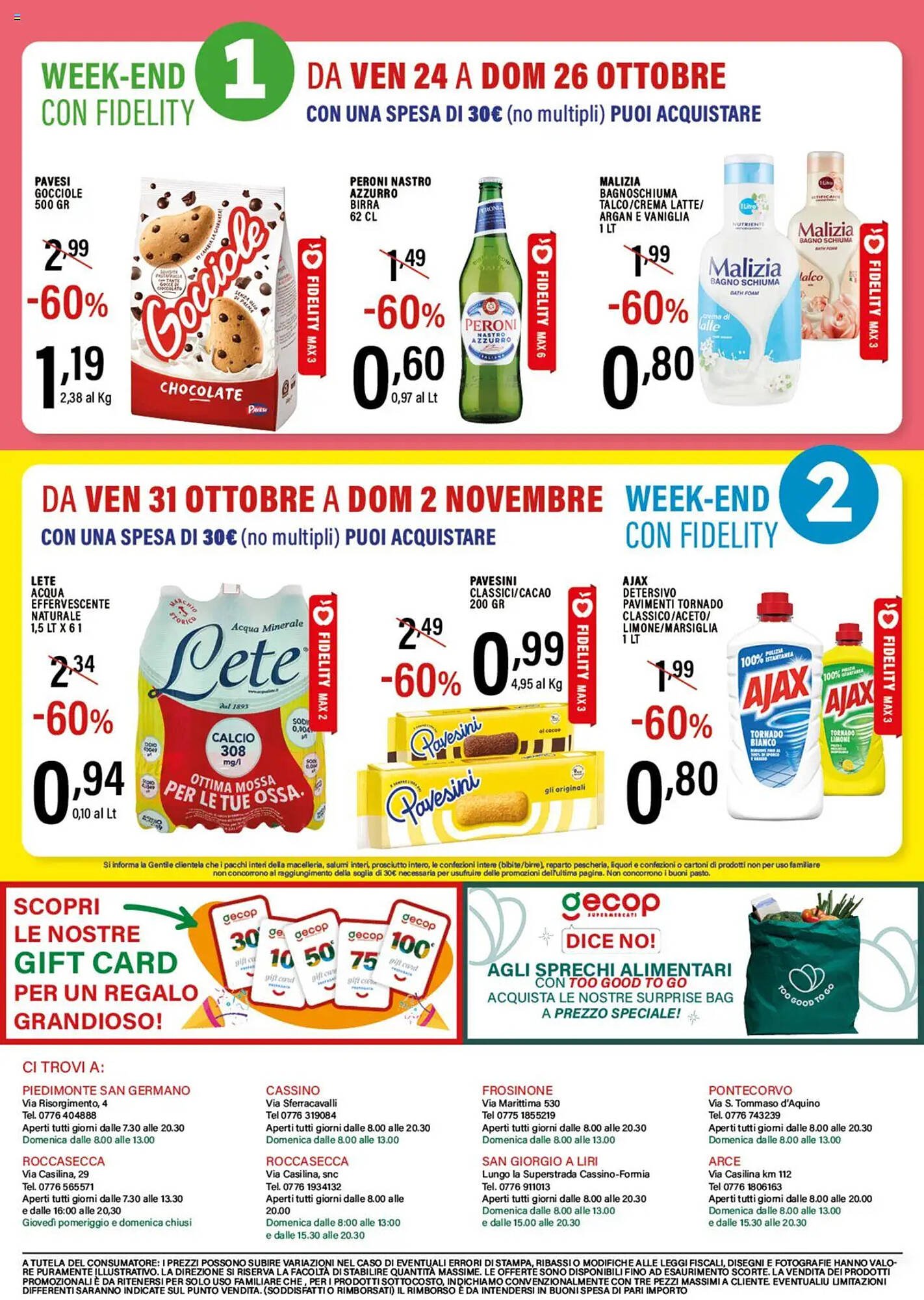 Volantino Gecop (2025-10-20 - 2025-11-02)
