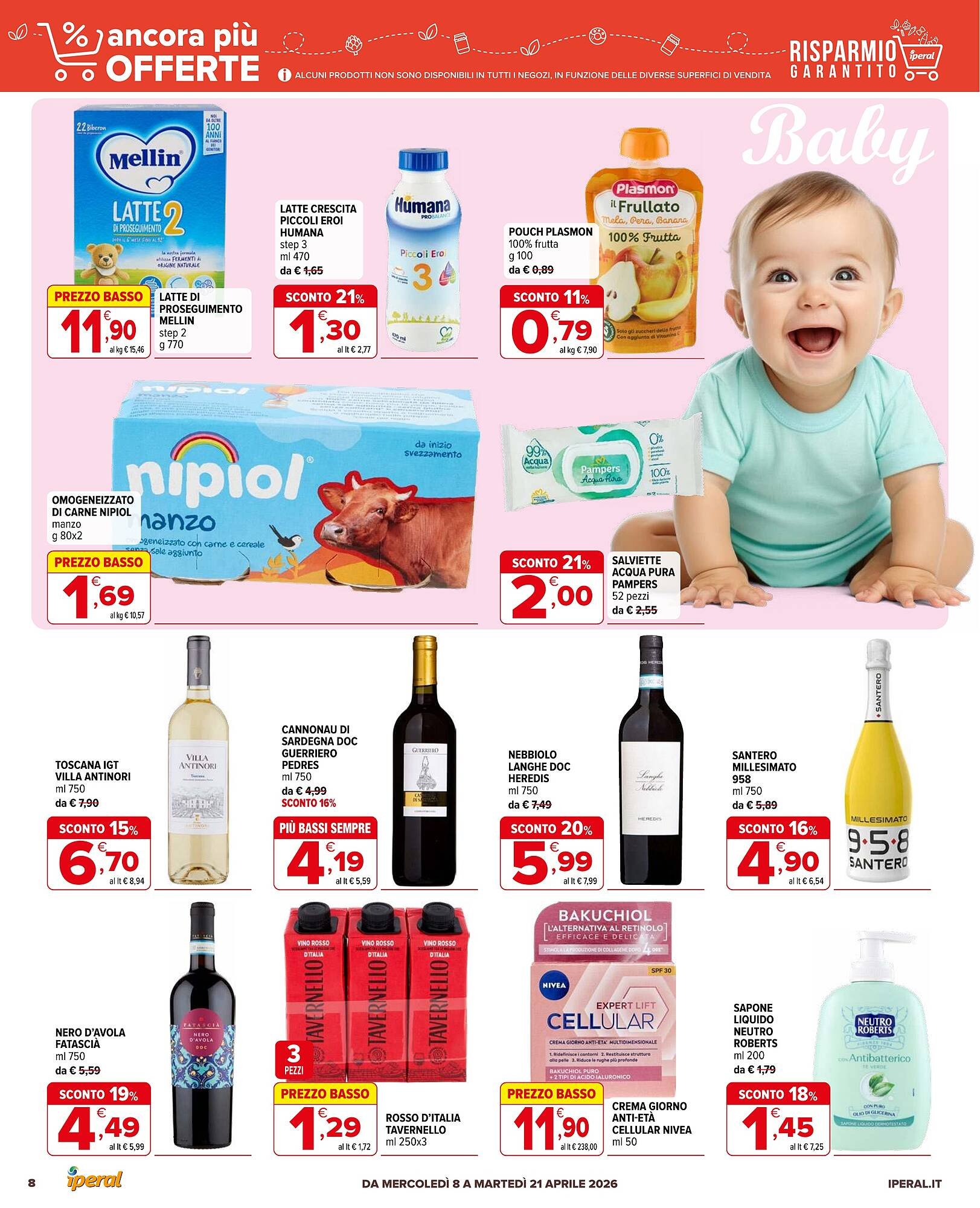 Volantino Iperal (2026-04-08 - 2026-04-21)