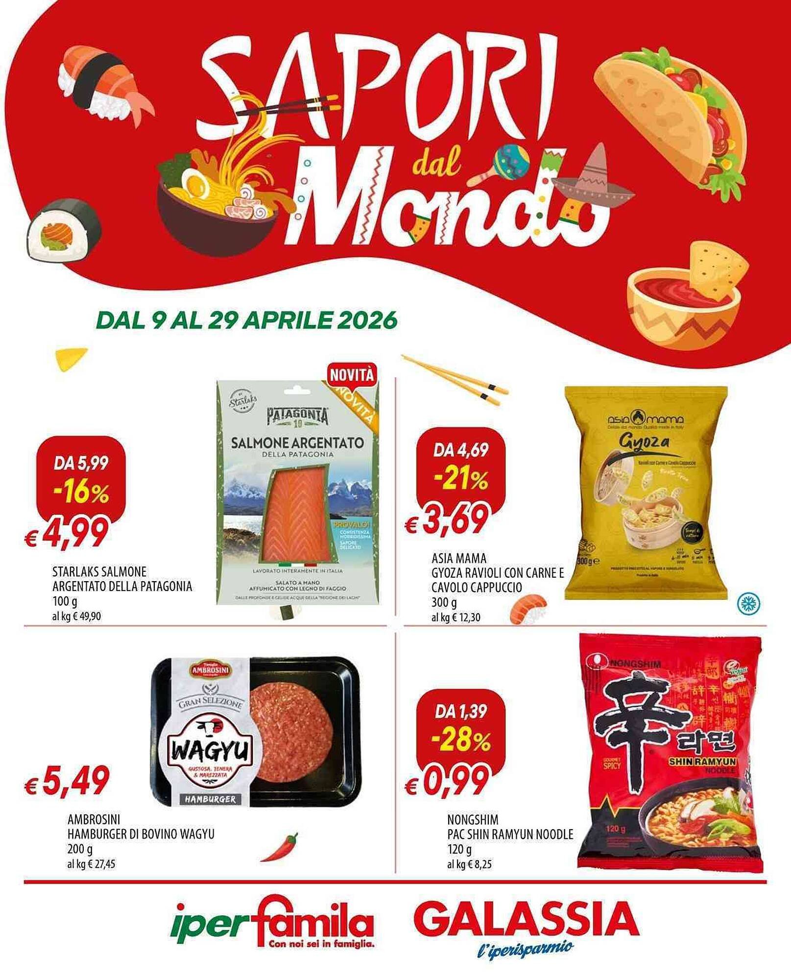 Volantino Galassia (2026-04-21 - 2026-04-29)