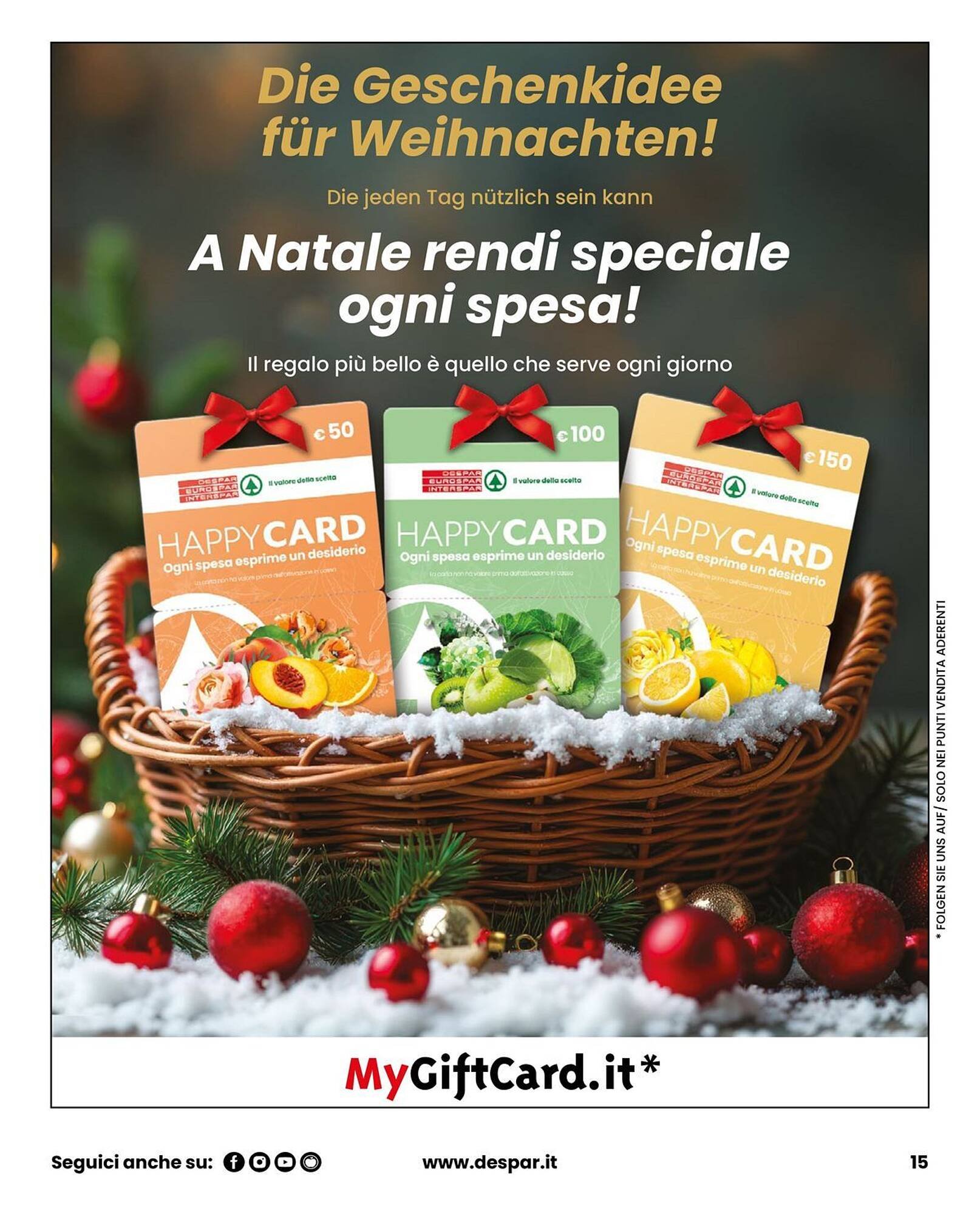 Volantino Eurospar (2025-12-04 - 2025-12-31)