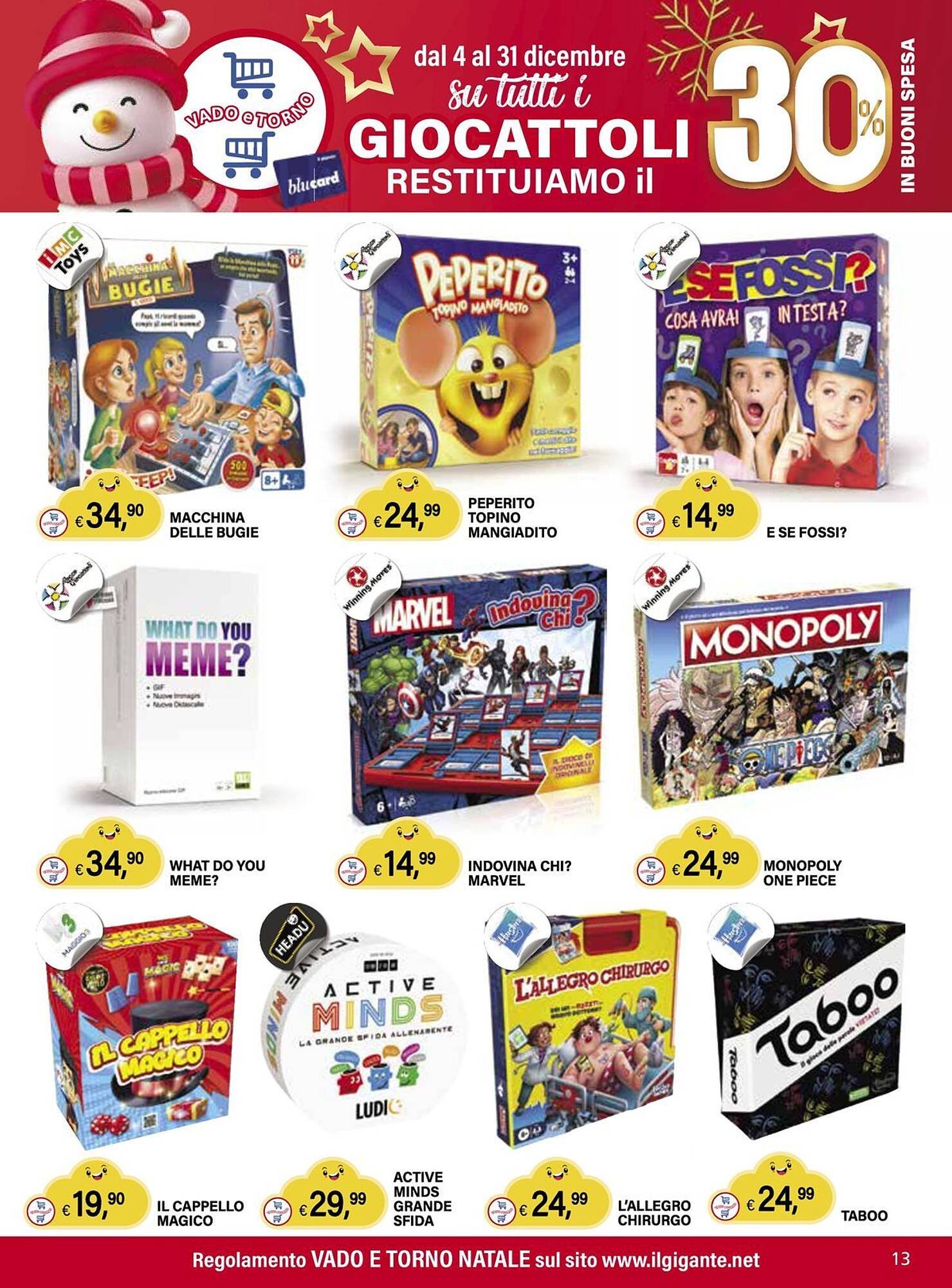 Volantino Il Gigante (2025-12-04 - 2025-12-31)