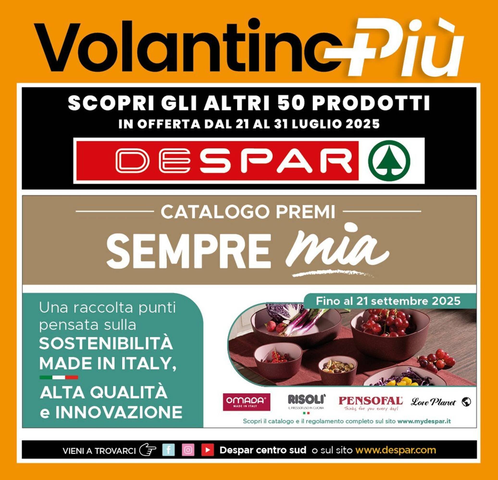 Volantino Despar (2025-07-22 - 2025-07-31)
