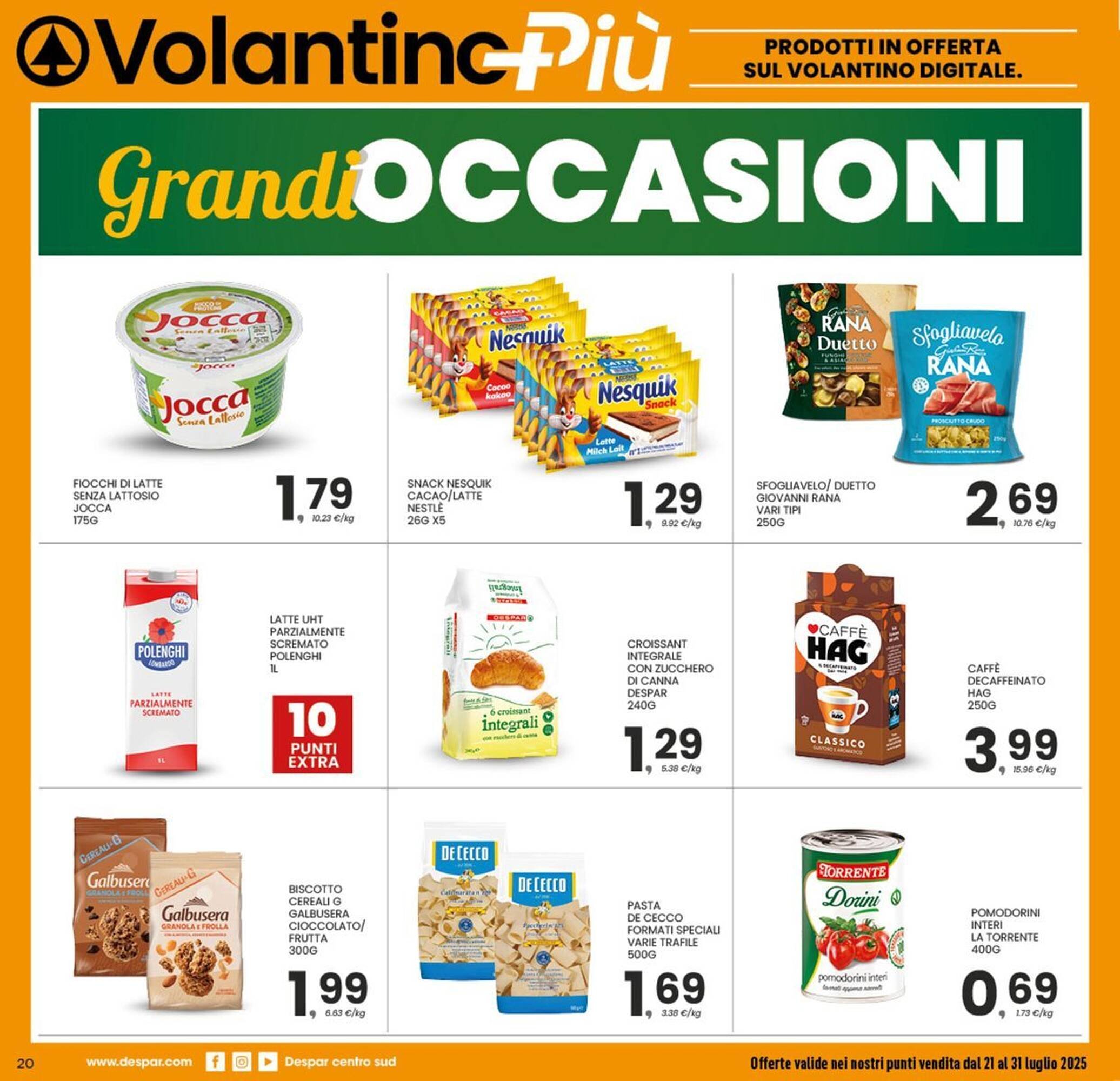 Volantino Despar (2025-07-22 - 2025-07-31)