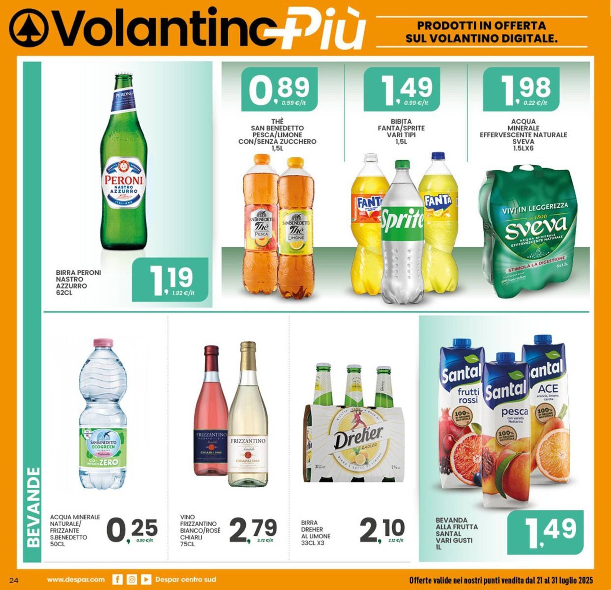 Volantino Despar (2025-07-22 - 2025-07-31)