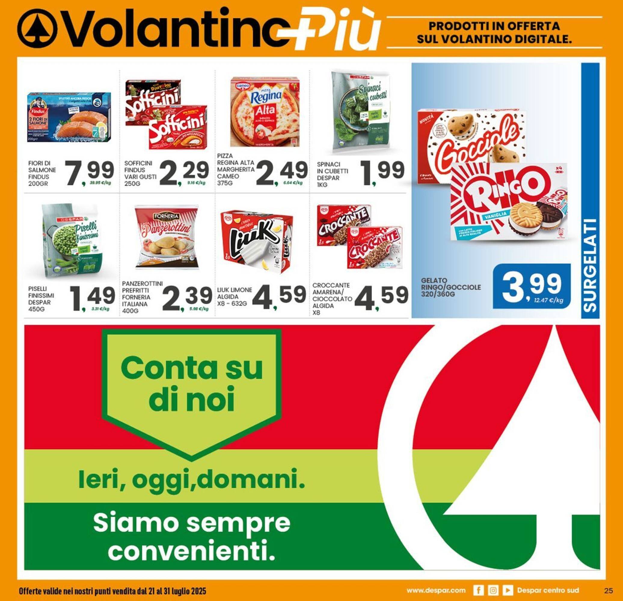 Volantino Despar (2025-07-22 - 2025-07-31)
