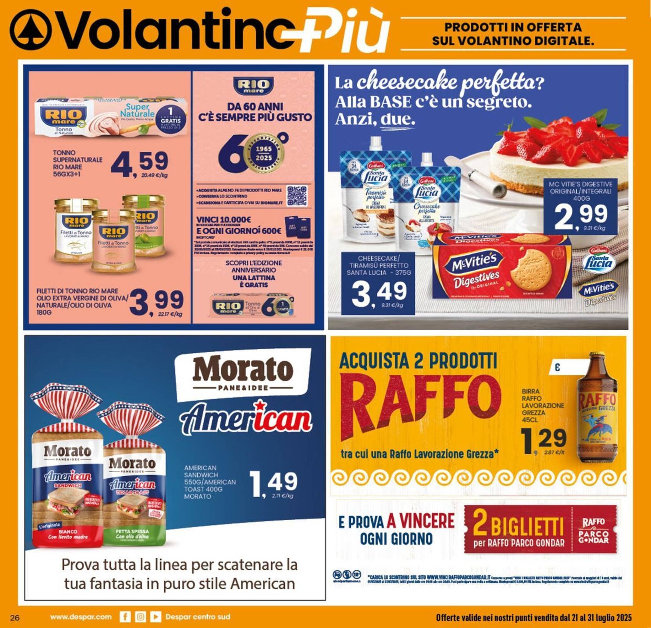 Volantino Despar (2025-07-22 - 2025-07-31)