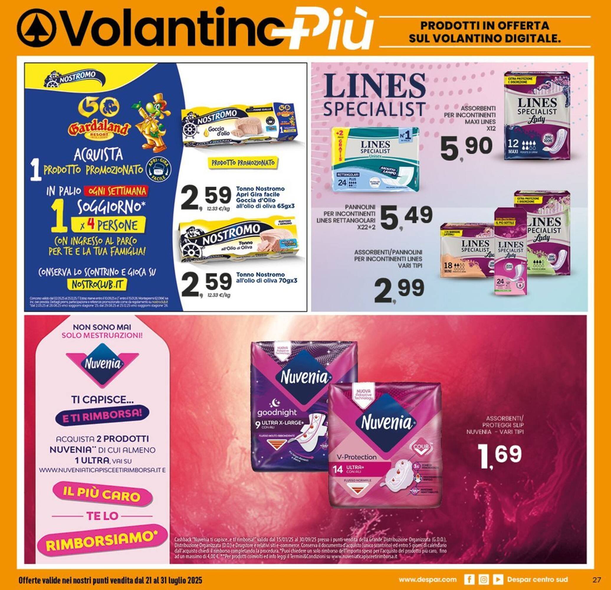 Volantino Despar (2025-07-22 - 2025-07-31)