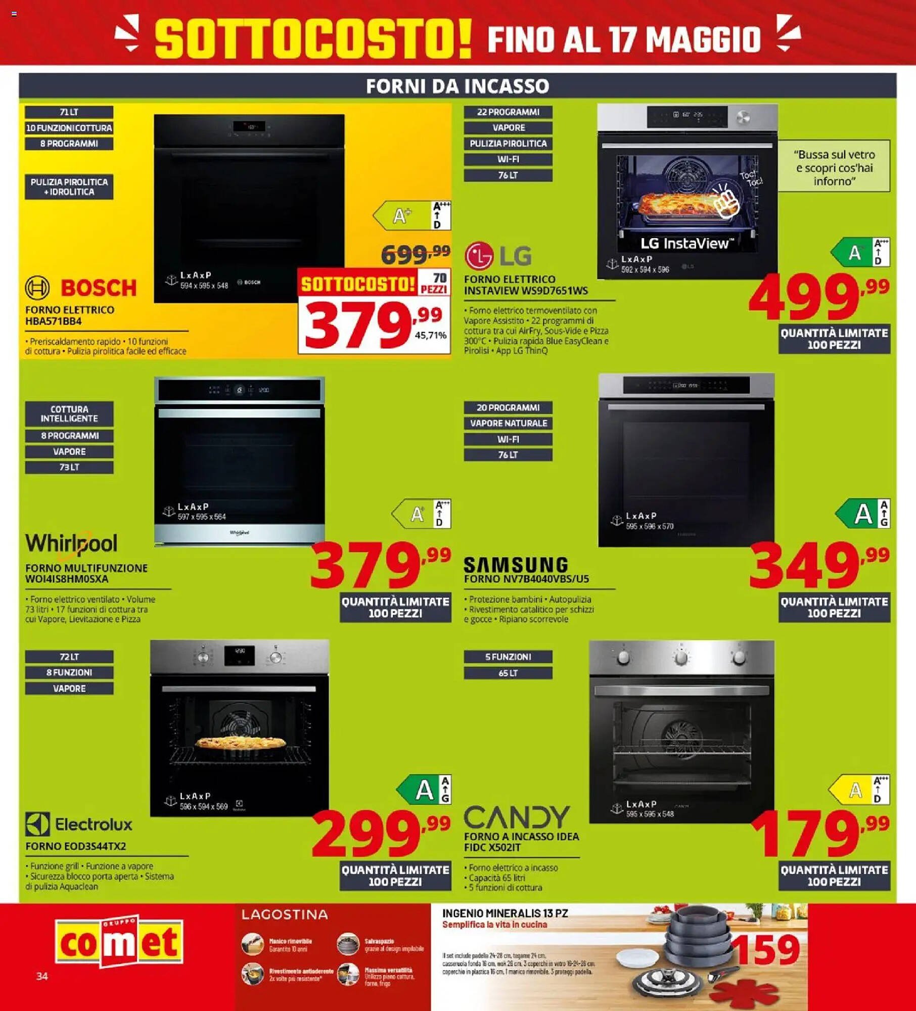 Volantino Comet (2026-05-08 - 2026-05-20)