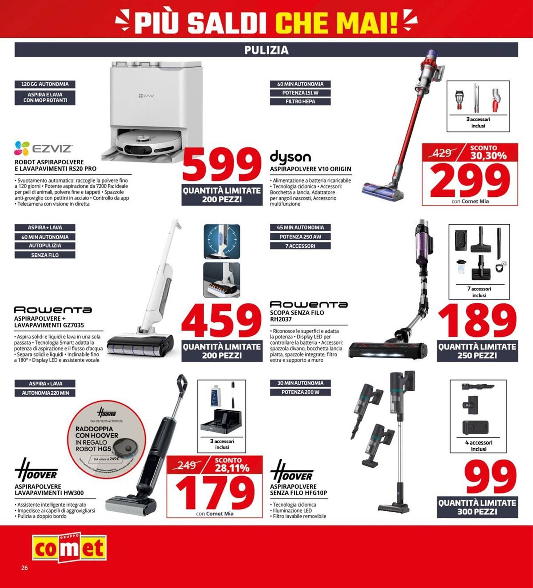 Volantino Comet (2026-01-02 - 2026-01-21)