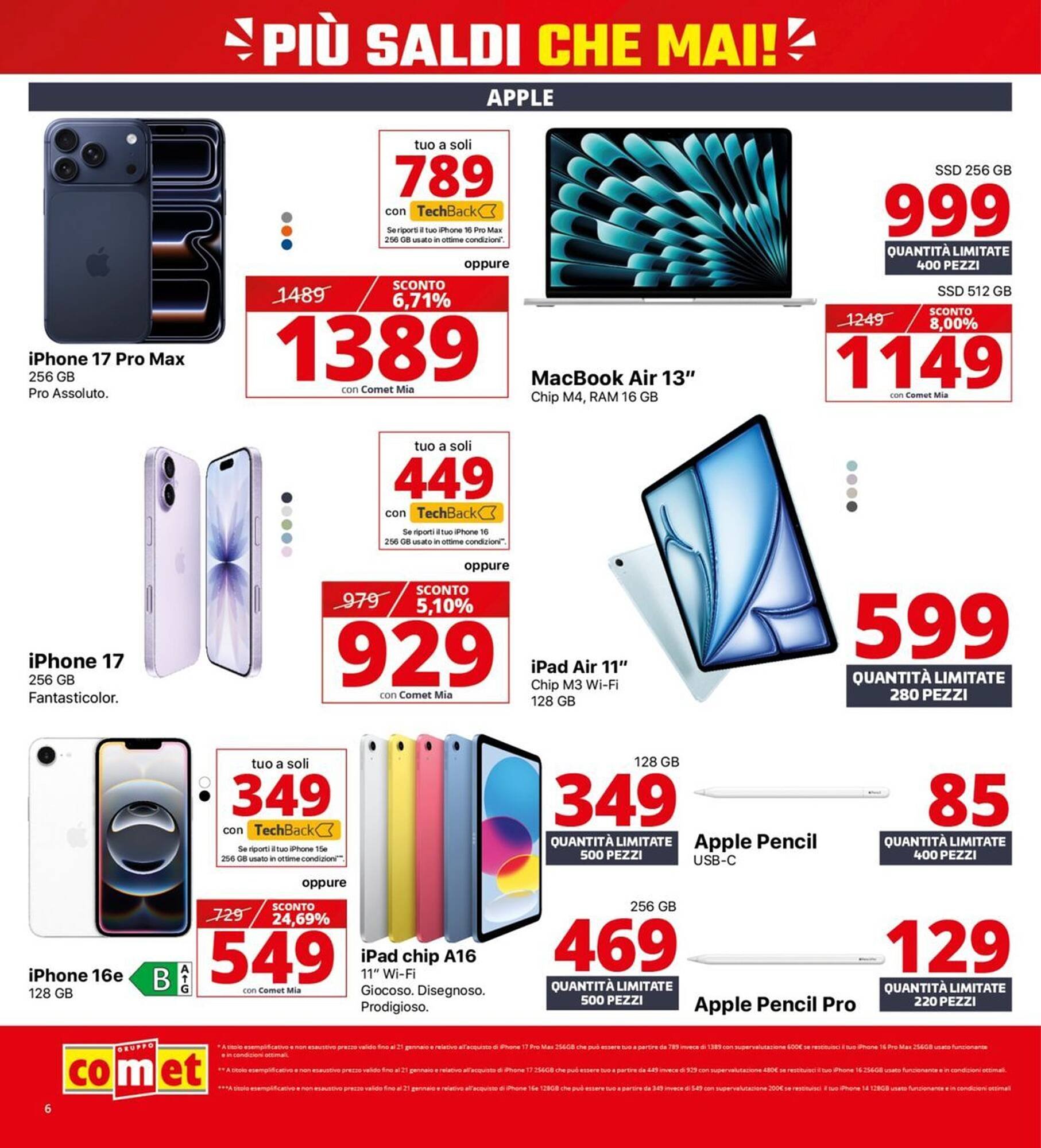 Volantino Comet (2026-01-02 - 2026-01-21)