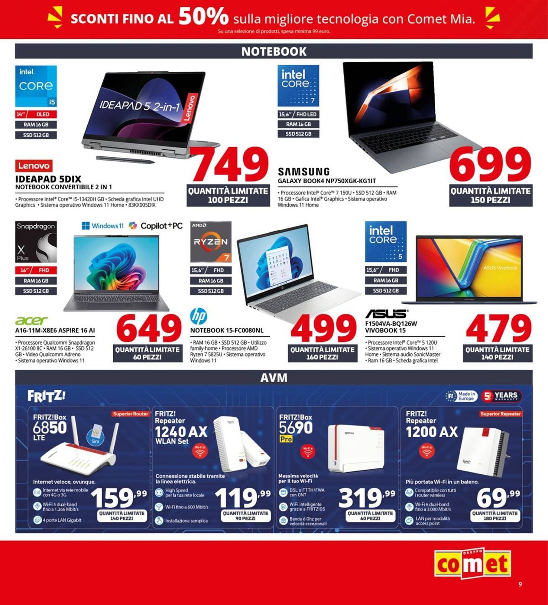 Volantino Comet (2026-01-02 - 2026-01-21)