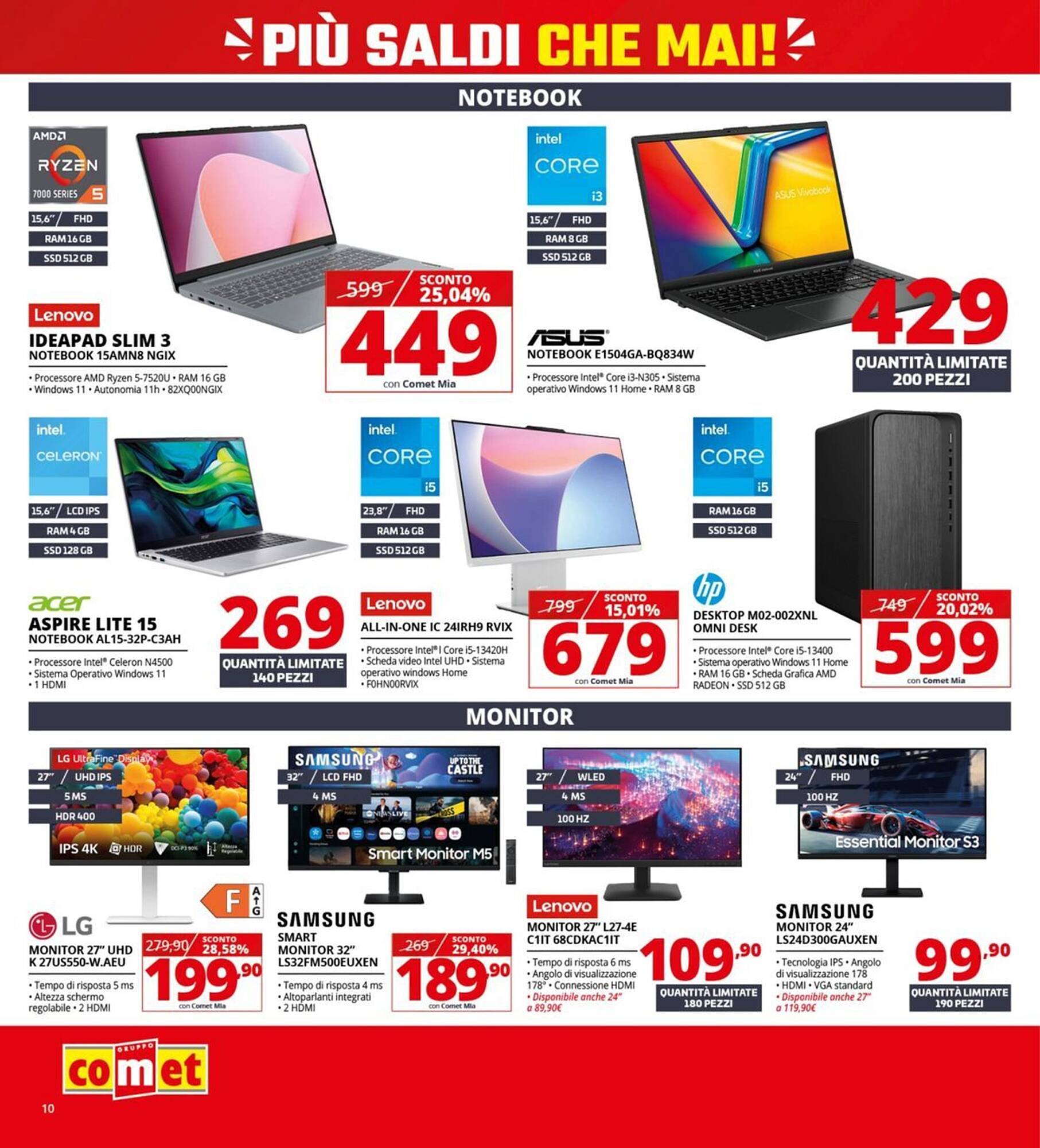 Volantino Comet (2026-01-02 - 2026-01-21)