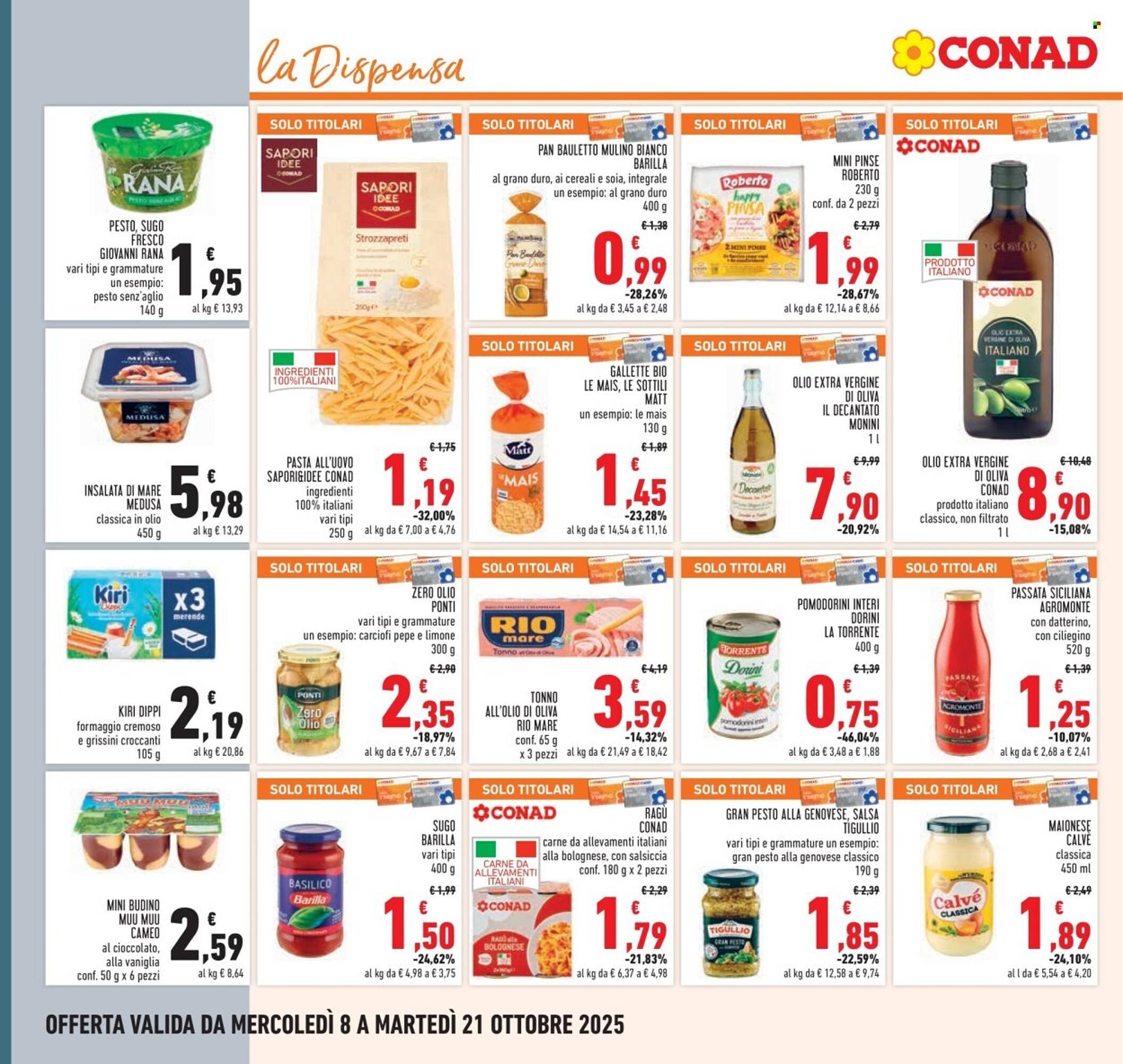 Volantino Conad (2025-10-08 - 2025-10-21)