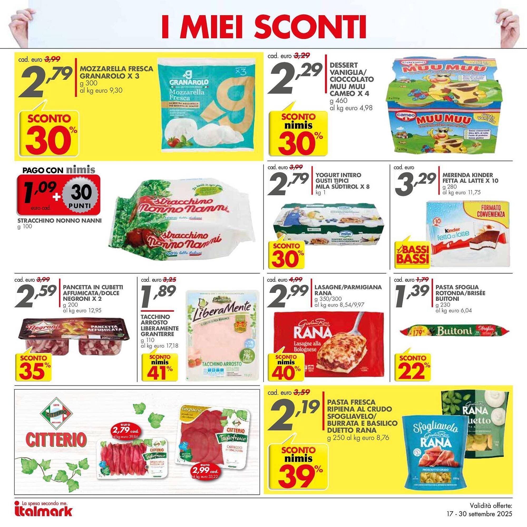Volantino Italmark (2025-09-17 - 2025-09-30)