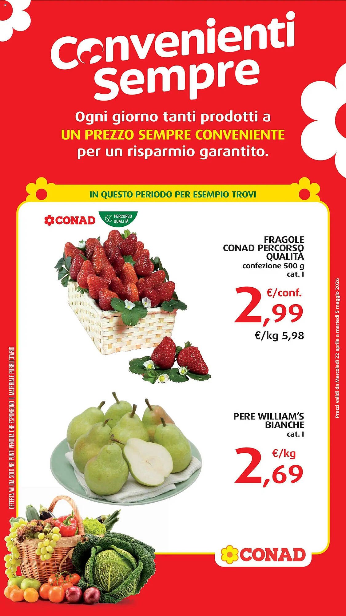 Volantino Conad (2026-04-22 - 2026-05-05)