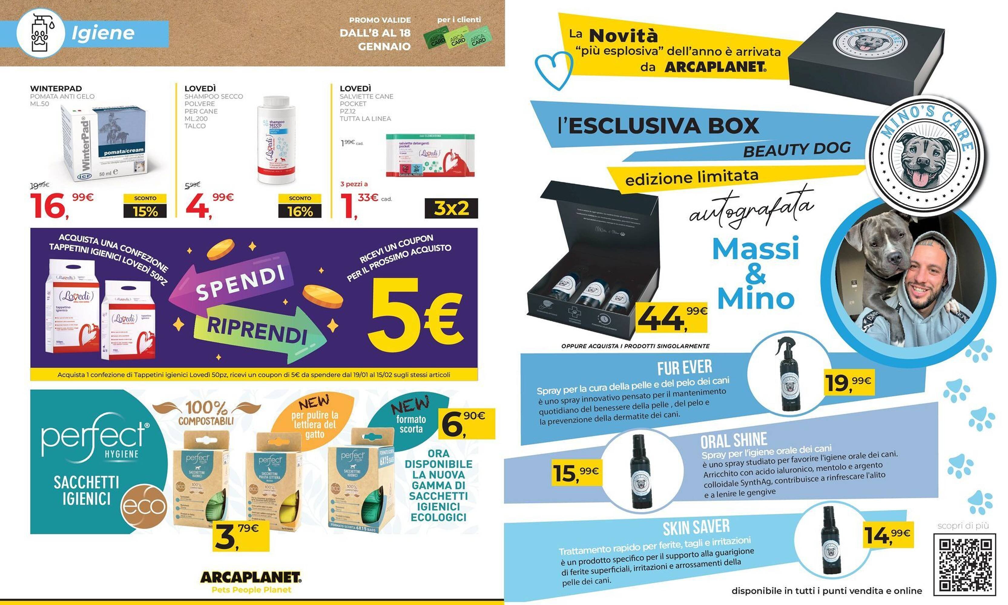 Volantino Arcaplanet (2026-01-08 - 2026-01-18)