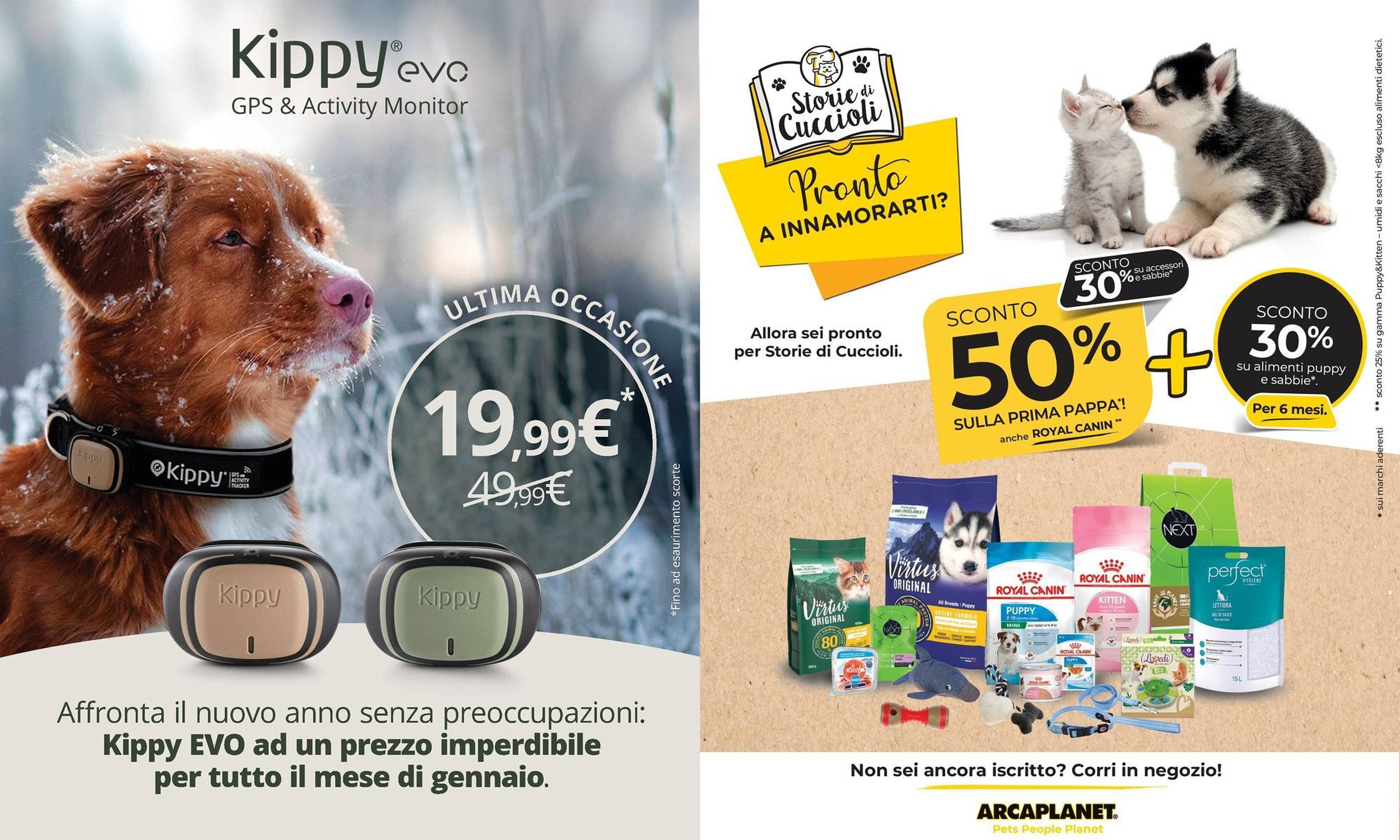 Volantino Arcaplanet (2026-01-08 - 2026-01-18)