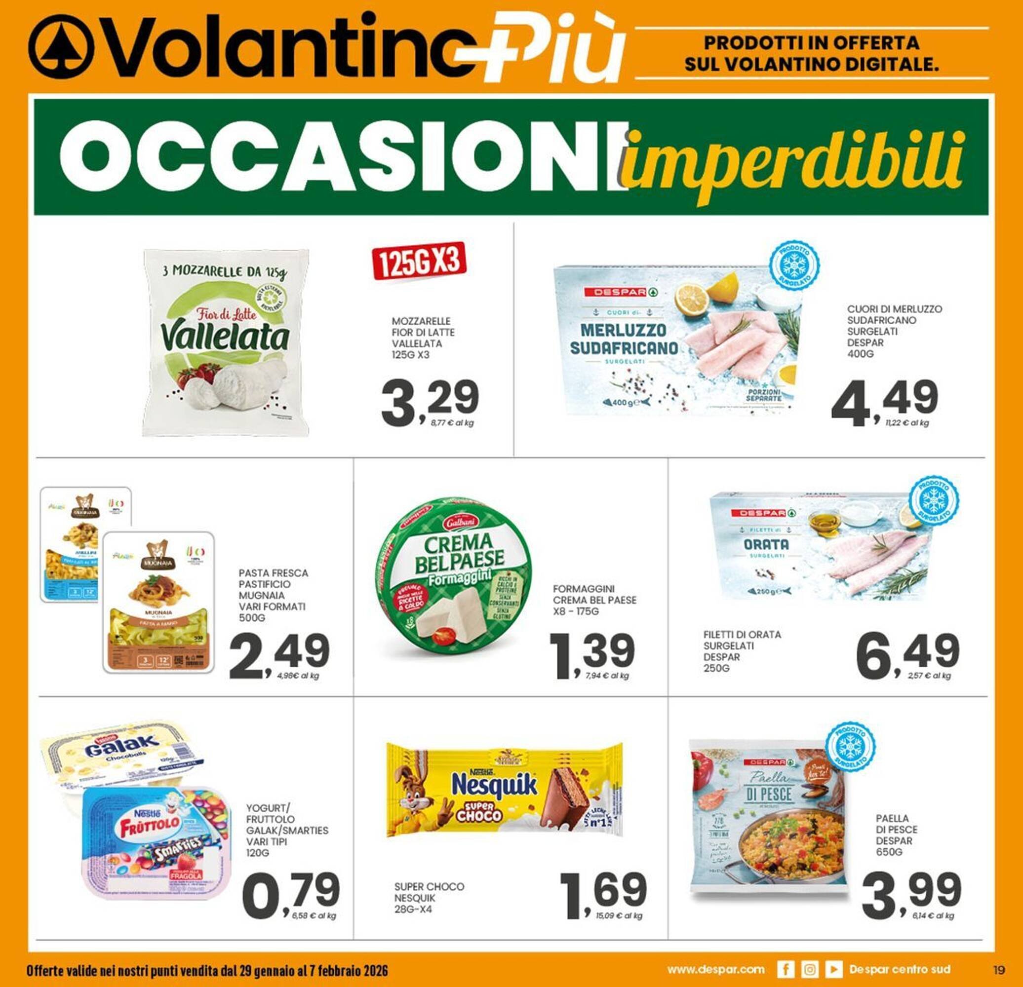 Volantino Despar (2026-01-29 - 2026-02-07)