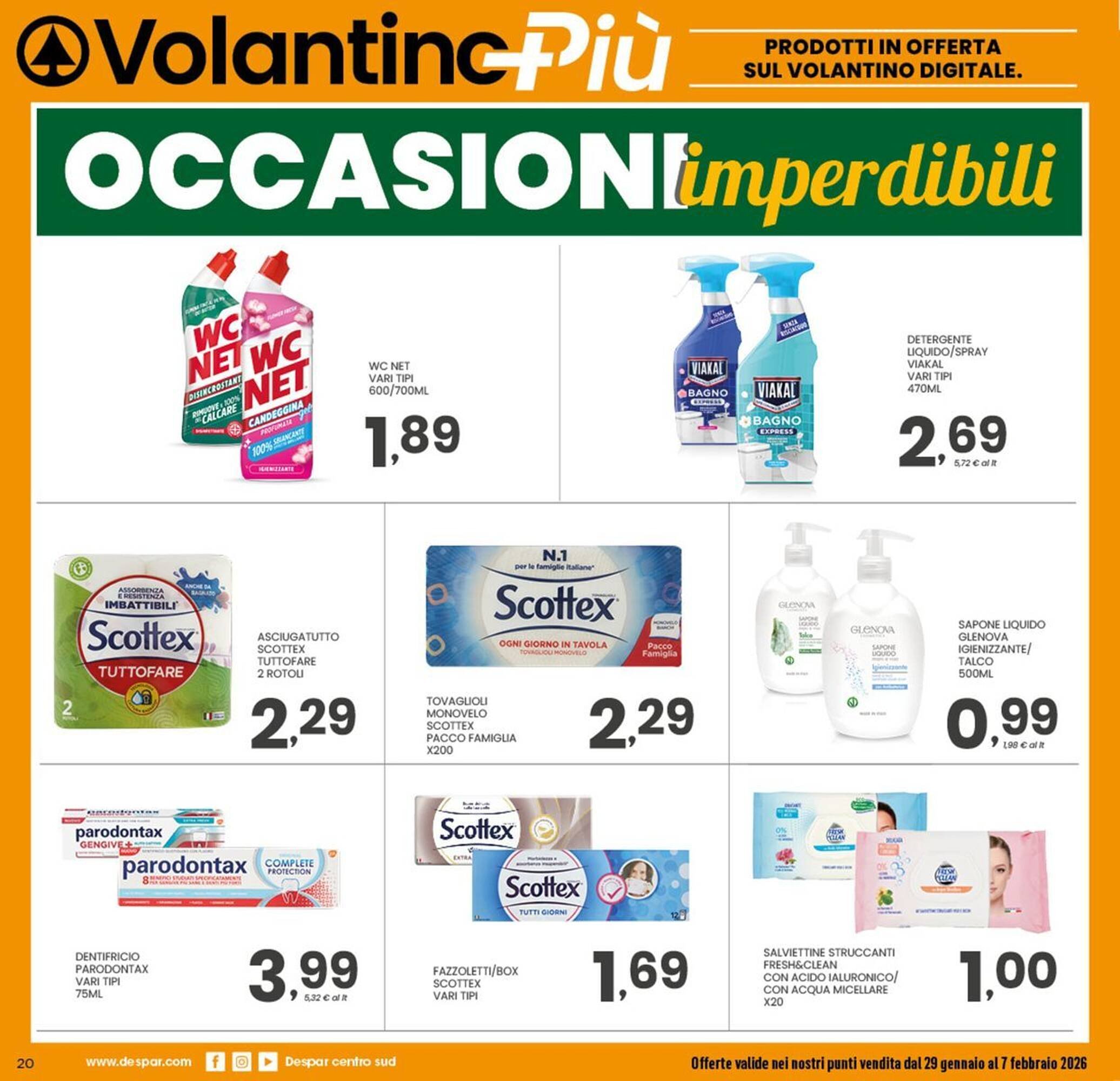 Volantino Despar (2026-01-29 - 2026-02-07)