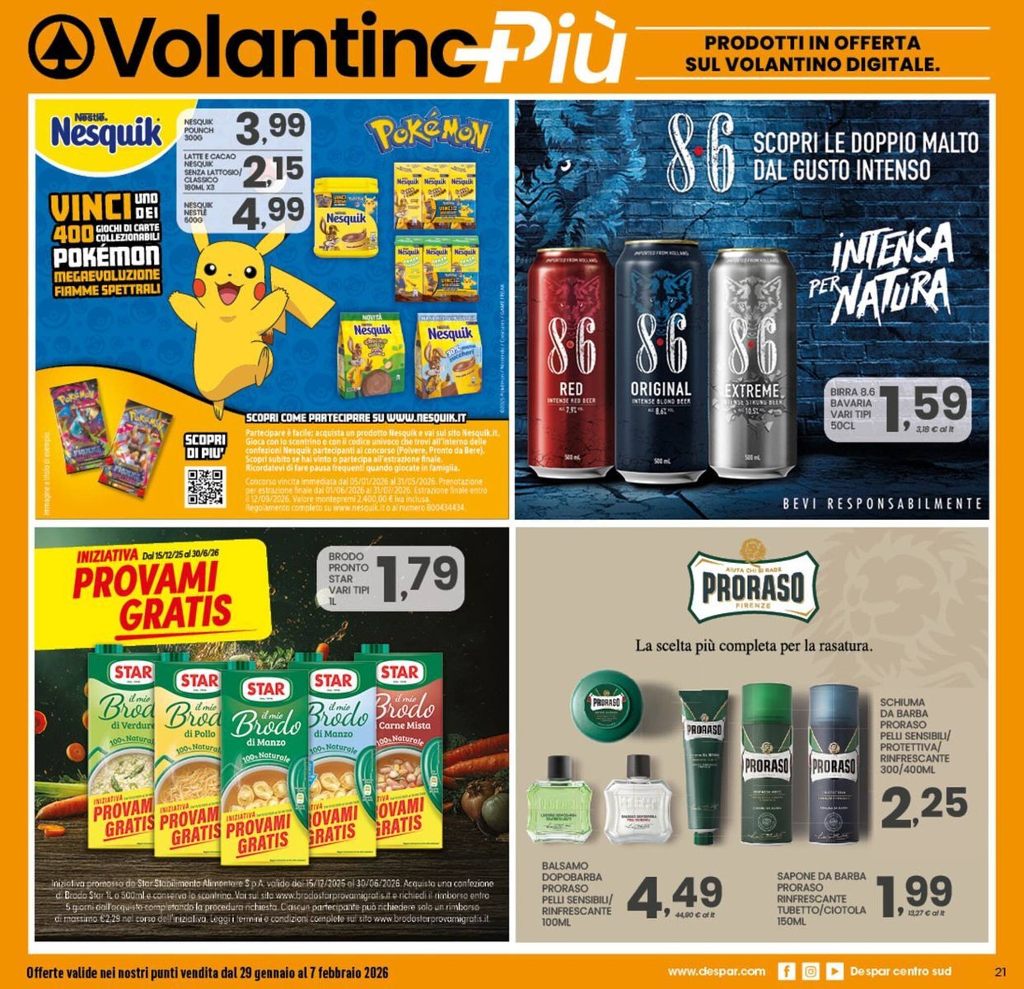 Volantino Despar (2026-01-29 - 2026-02-07)