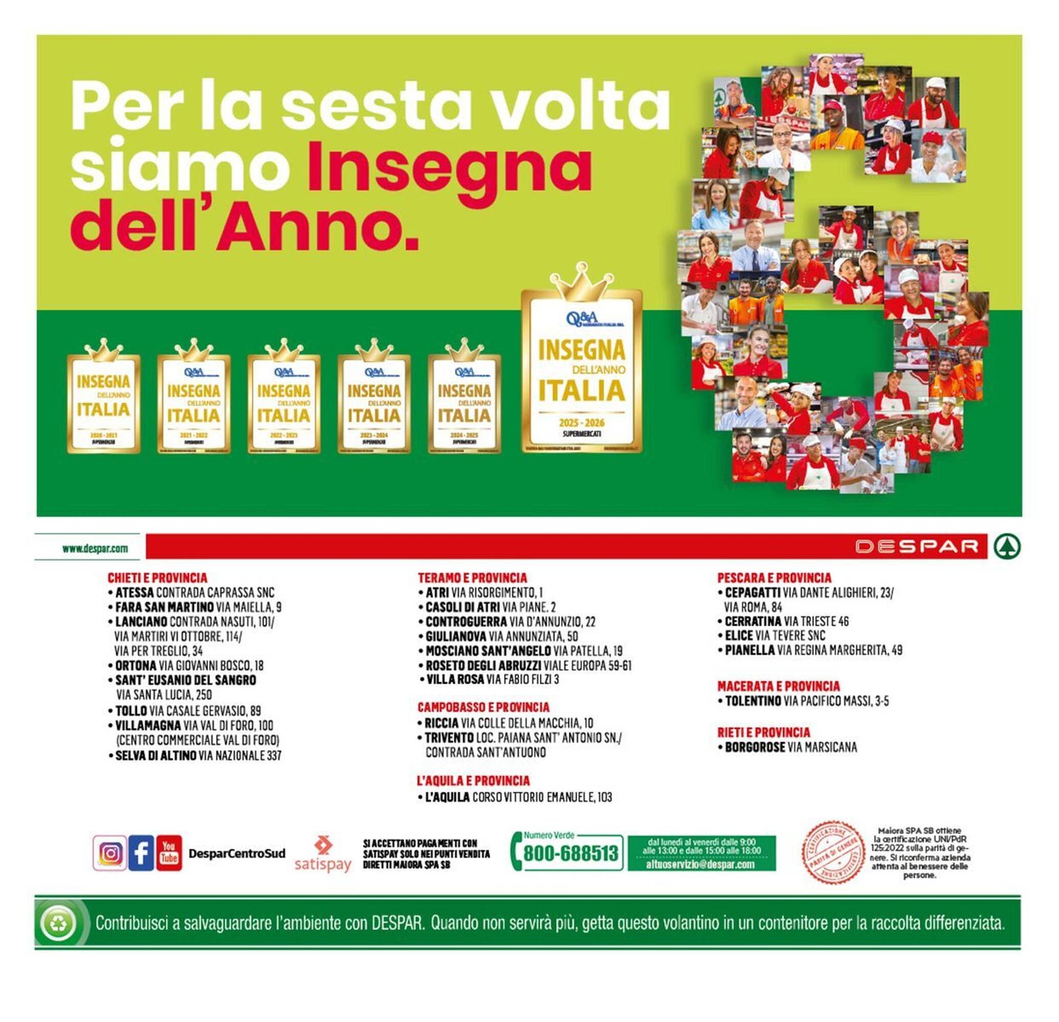 Volantino Despar (2026-01-29 - 2026-02-07)