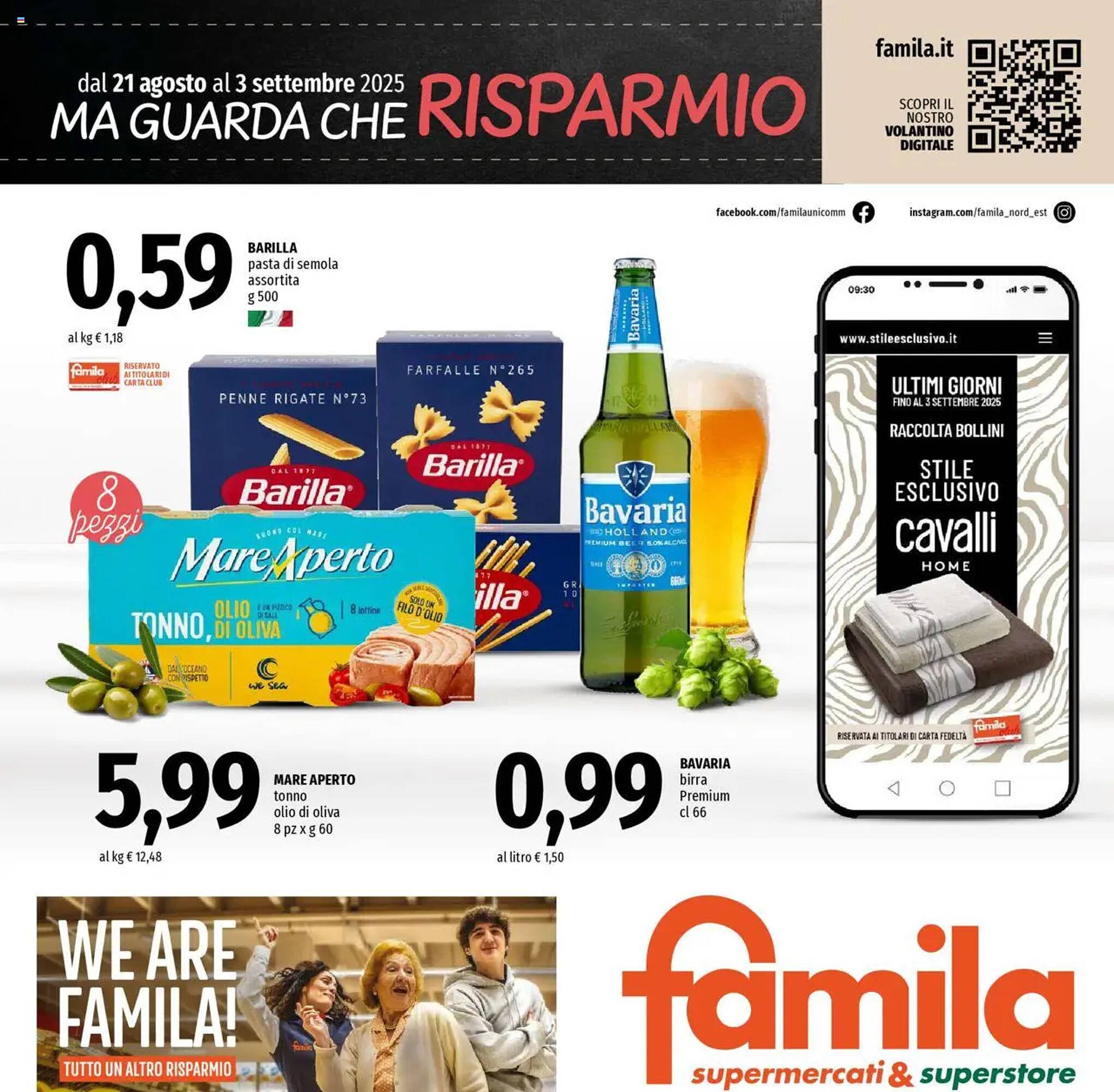 Volantino Famila (2025-08-21 - 2025-09-03)