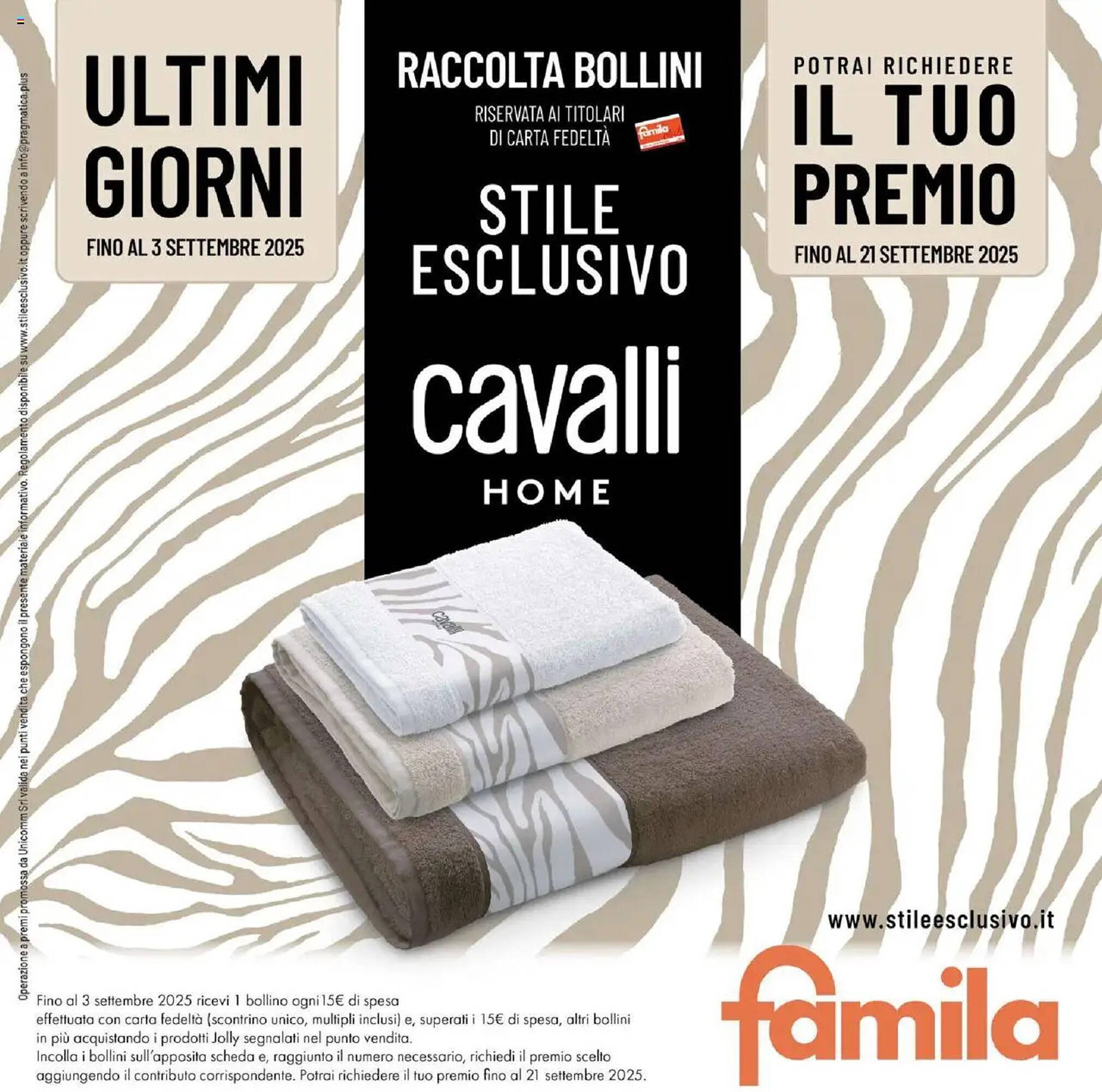 Volantino Famila (2025-08-21 - 2025-09-03)