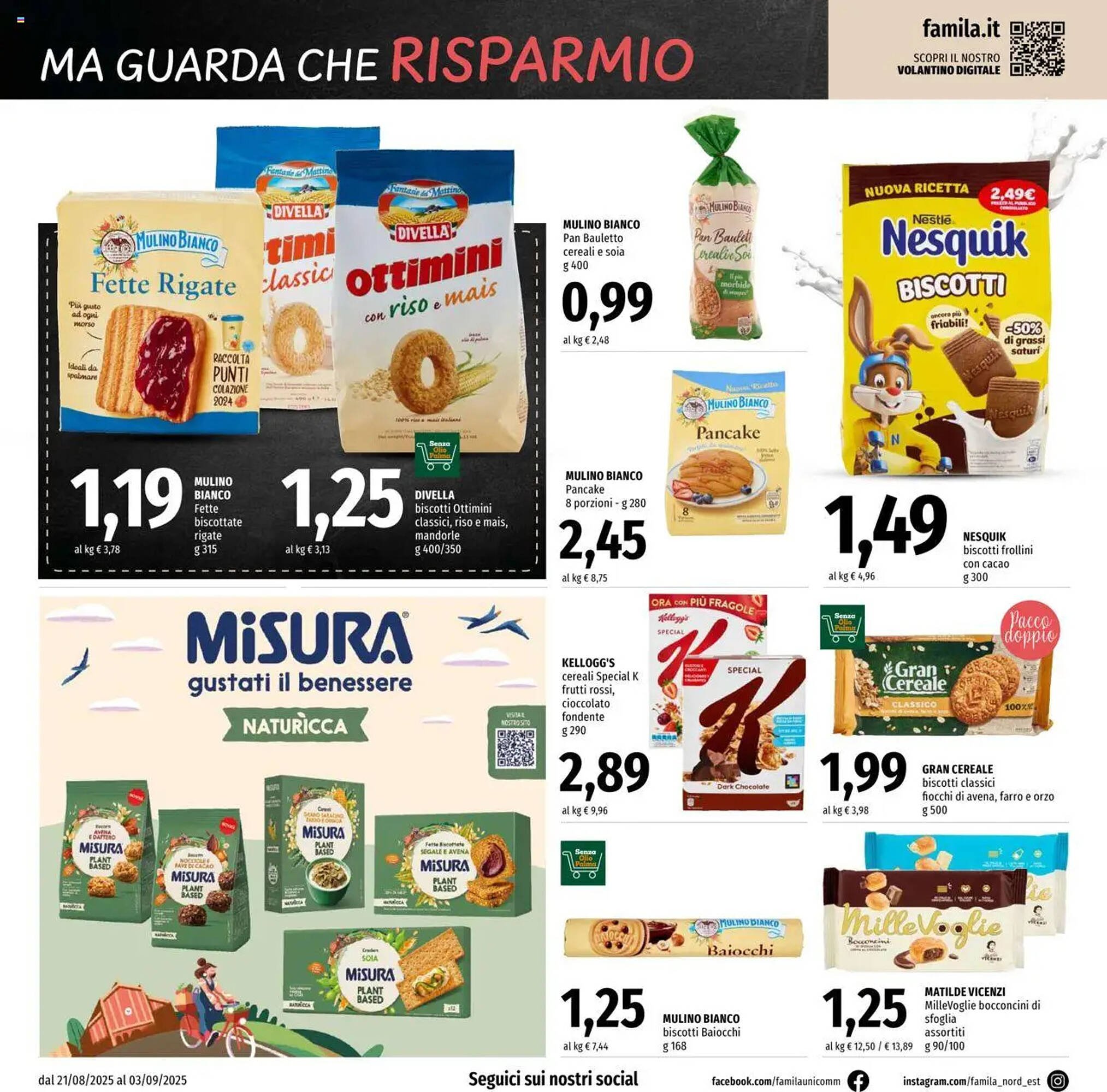 Volantino Famila (2025-08-21 - 2025-09-03)