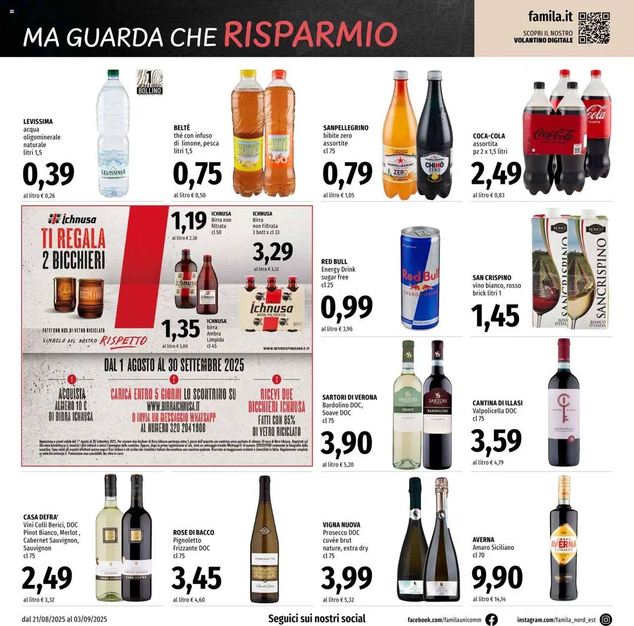 Volantino Famila (2025-08-21 - 2025-09-03)