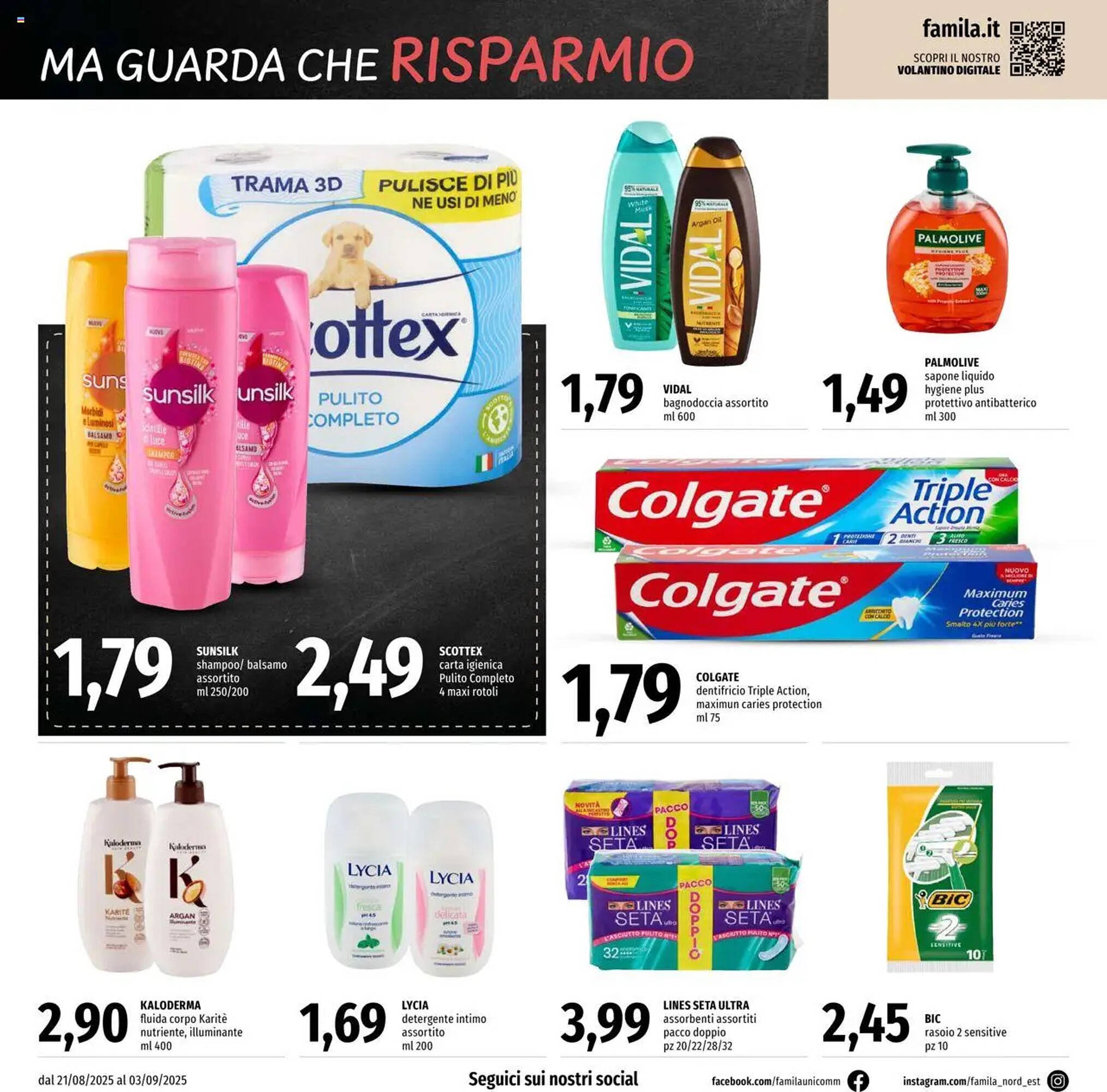 Volantino Famila (2025-08-21 - 2025-09-03)