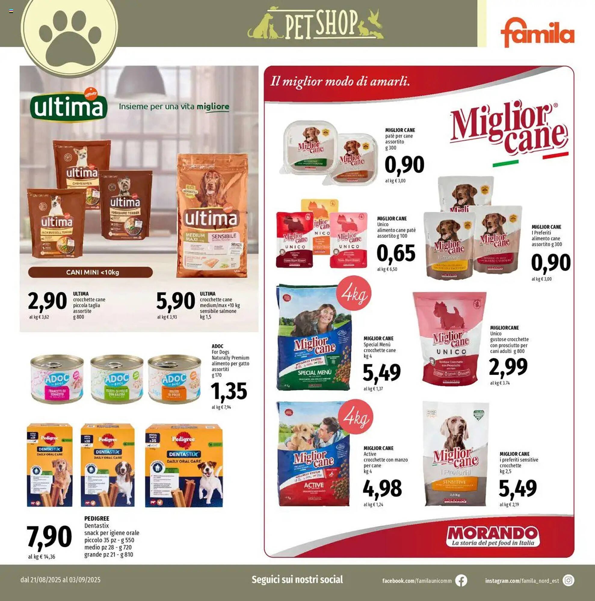 Volantino Famila (2025-08-21 - 2025-09-03)