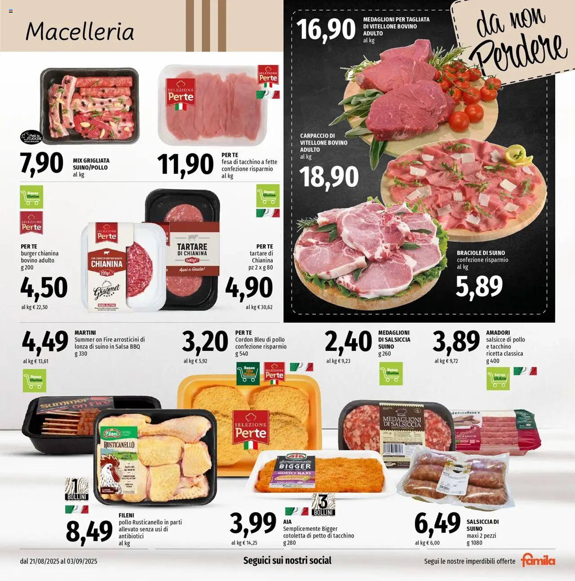Volantino Famila (2025-08-21 - 2025-09-03)