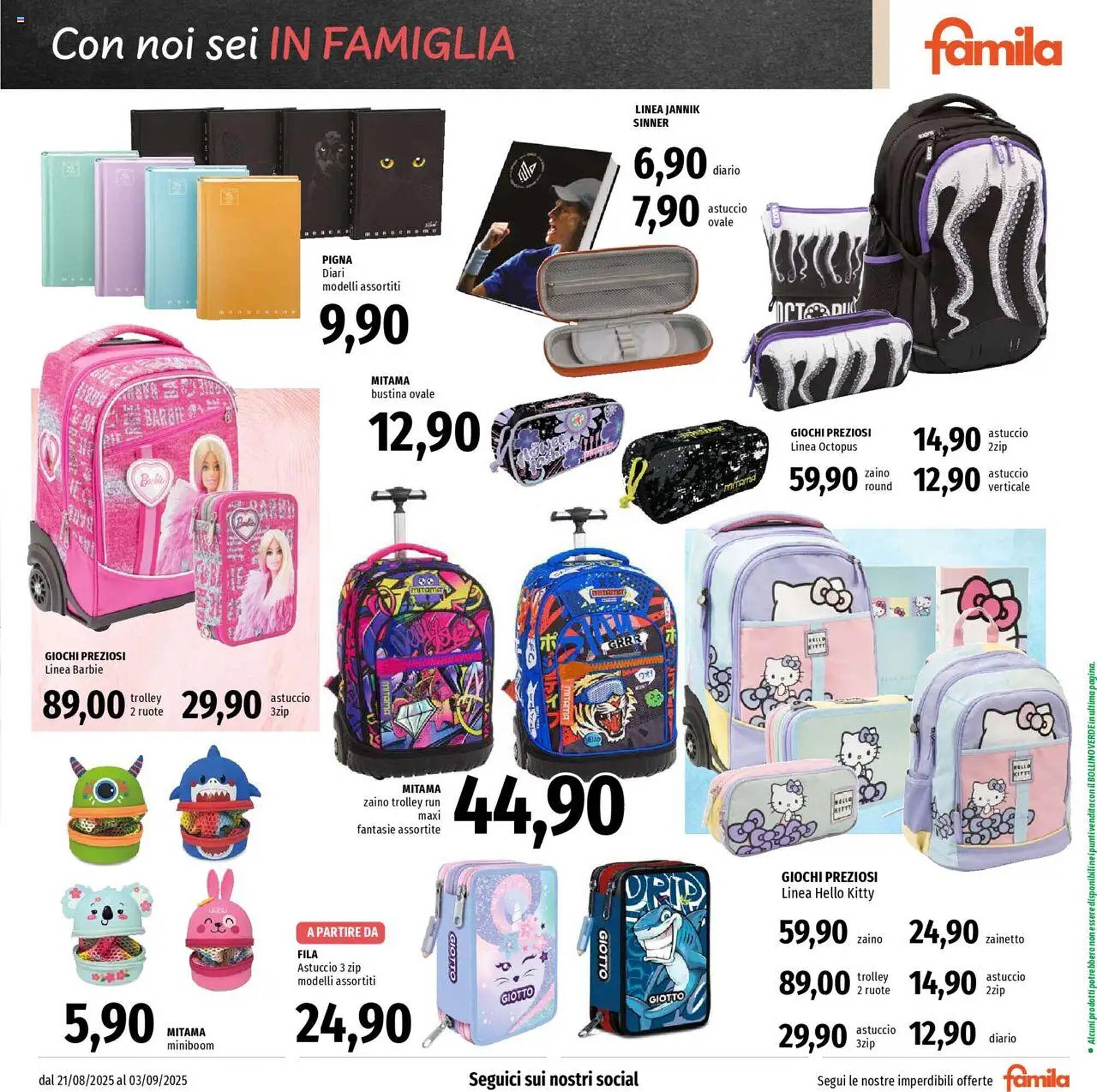 Volantino Famila (2025-08-21 - 2025-09-03)