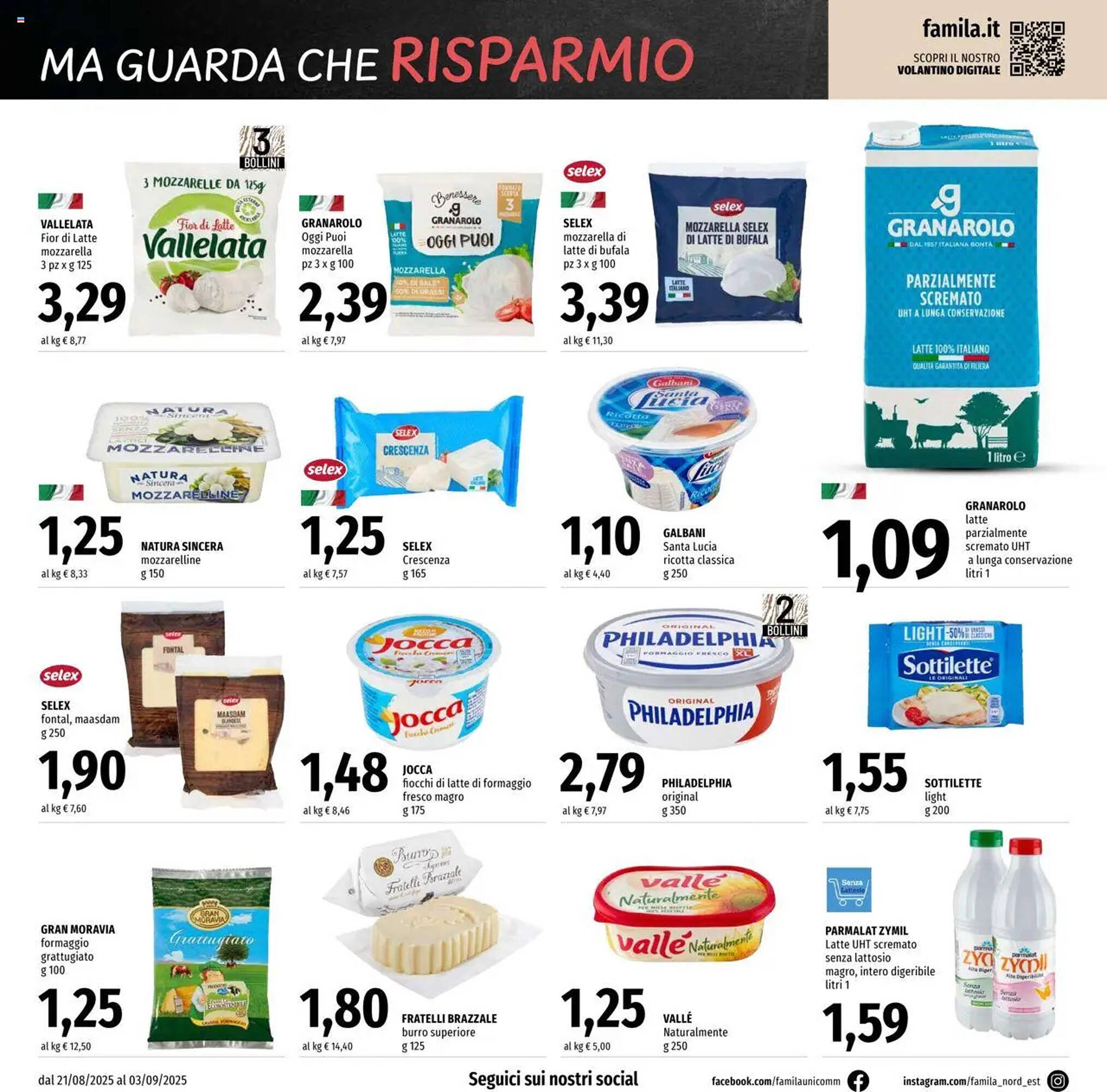Volantino Famila (2025-08-21 - 2025-09-03)