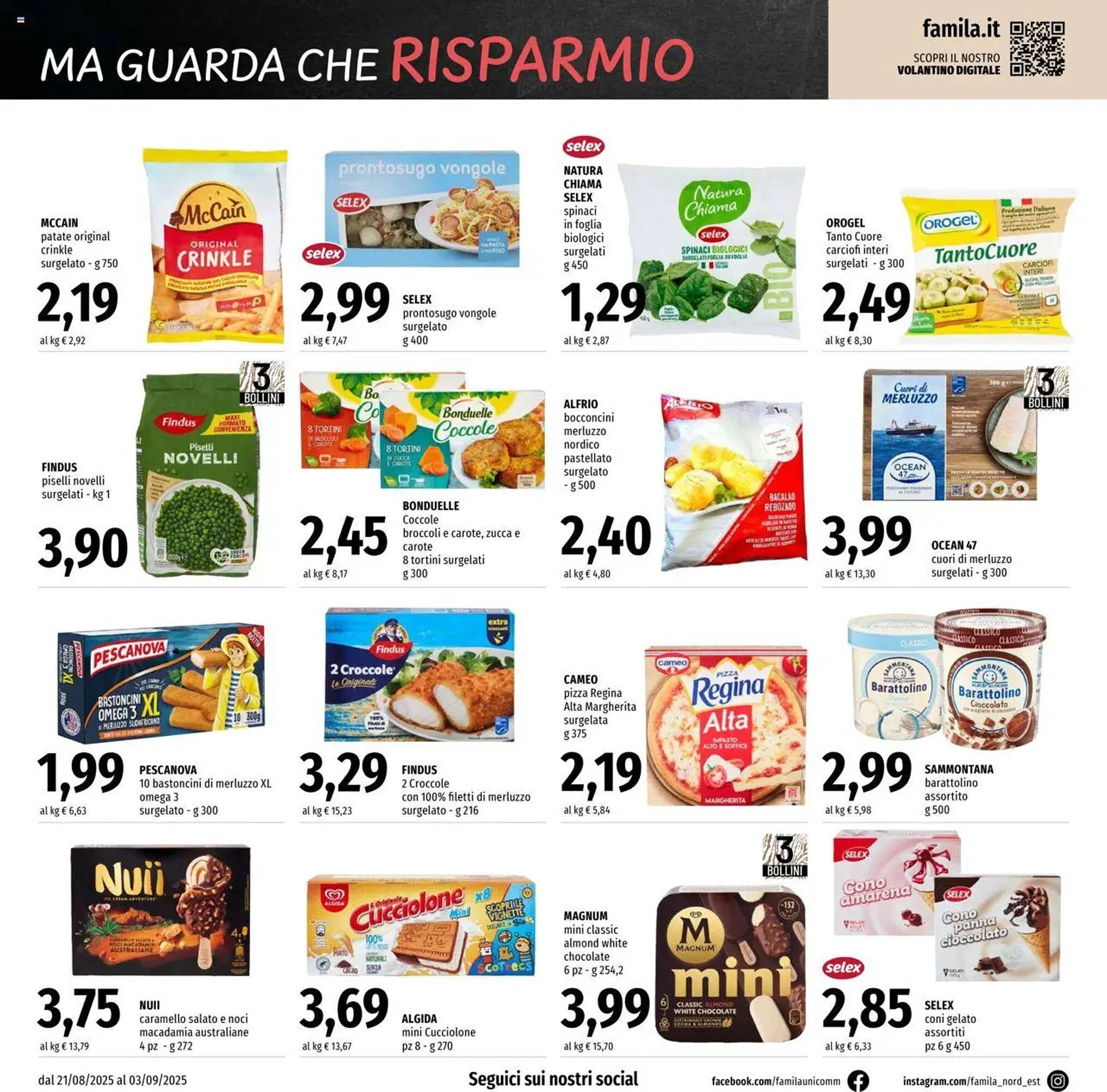 Volantino Famila (2025-08-21 - 2025-09-03)