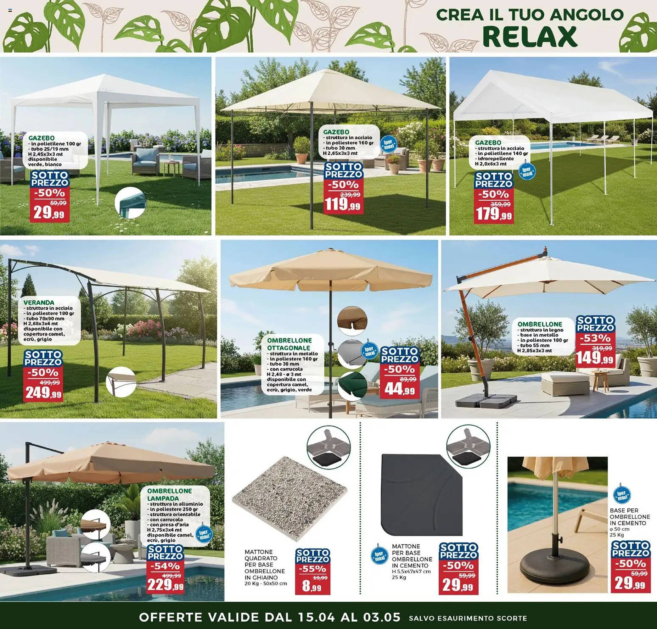 Volantino Happy Casa (2026-04-15 - 2026-05-03)